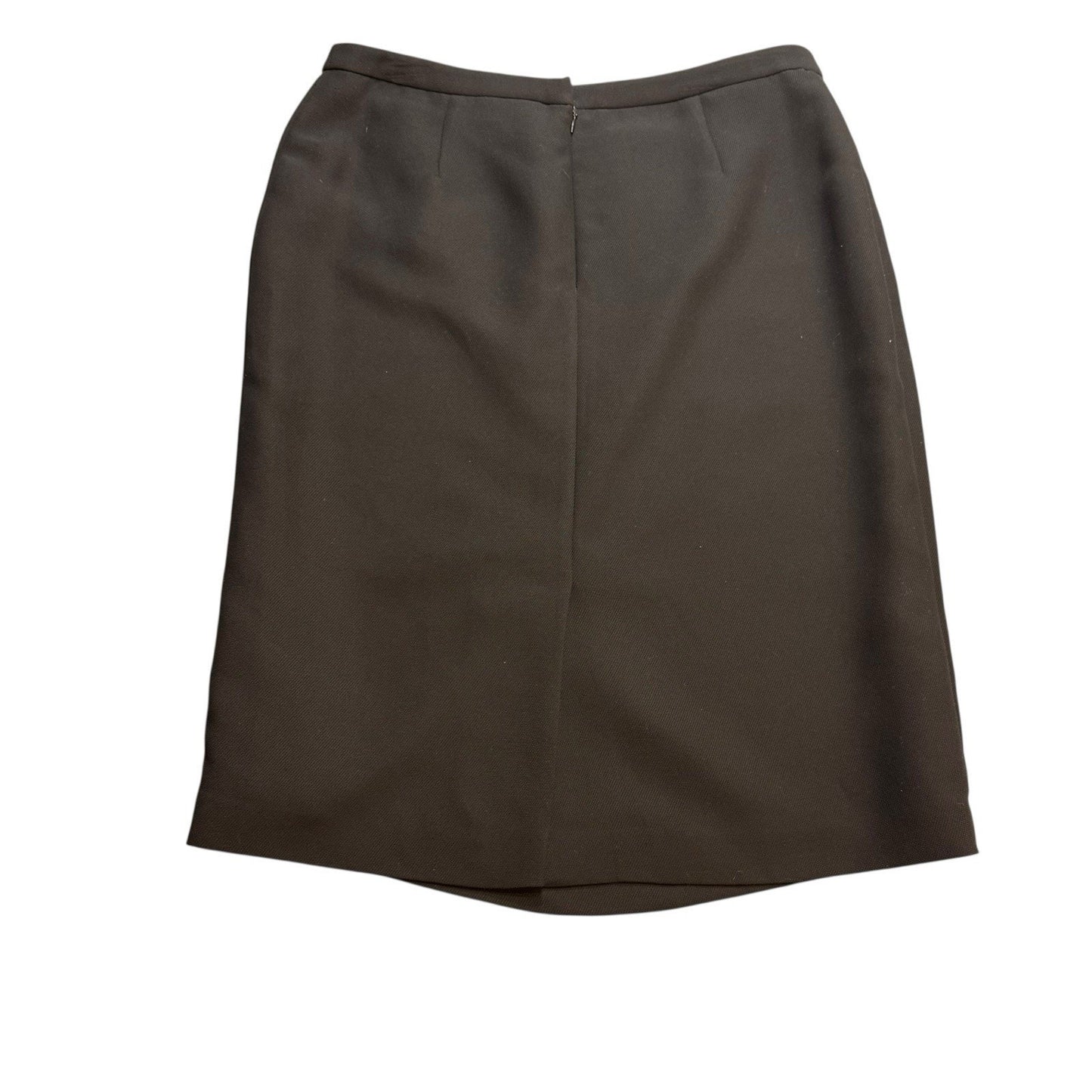 Anne Klein Women’s Brown Skirt Suit, Set Size 10 Blazer & Skirt Lined Leopard
