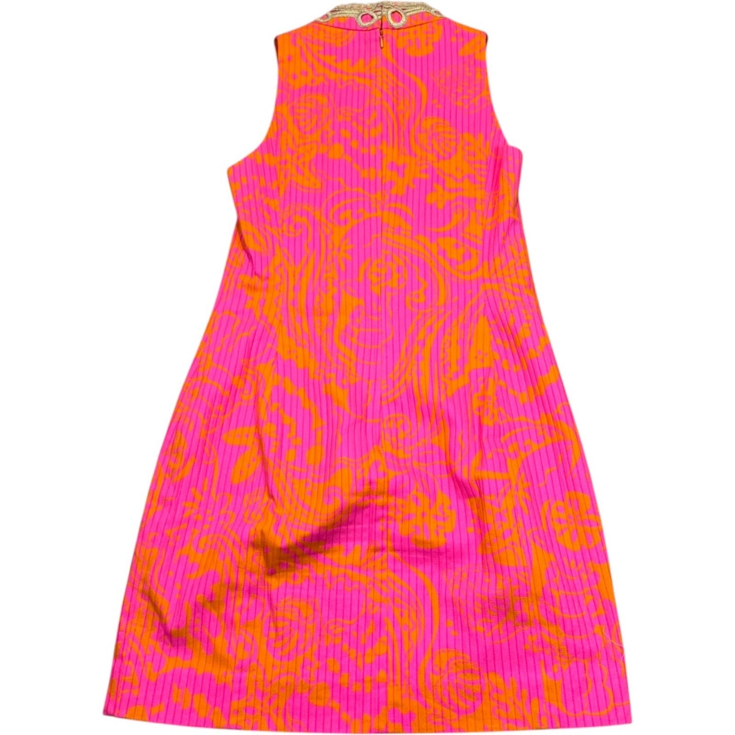 Lilly Pulitzer Women's Size 2 Sleeveless Embellished Sheath Dress 100% Cotton