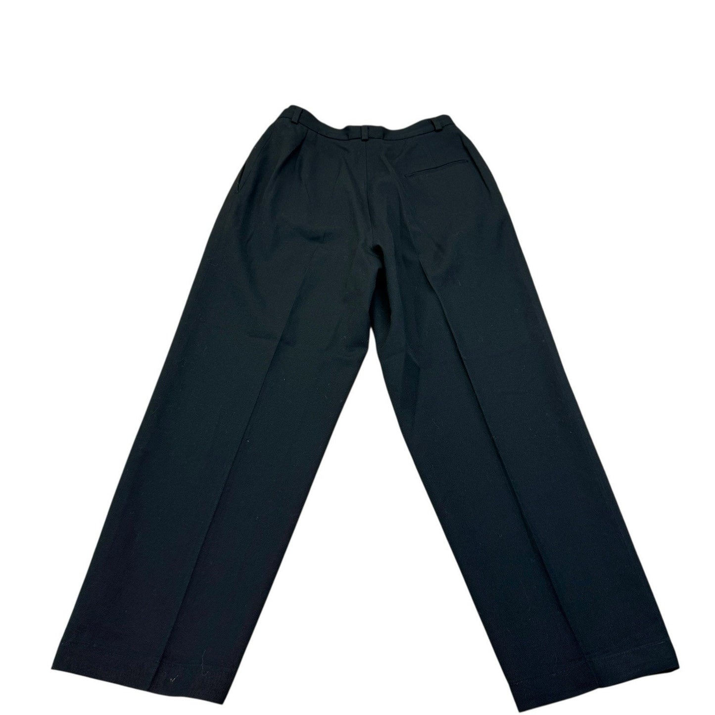 Vintage Amanda Smith Black Pantsuit Women's 4 Double Breasted Blazer Trouser Suit