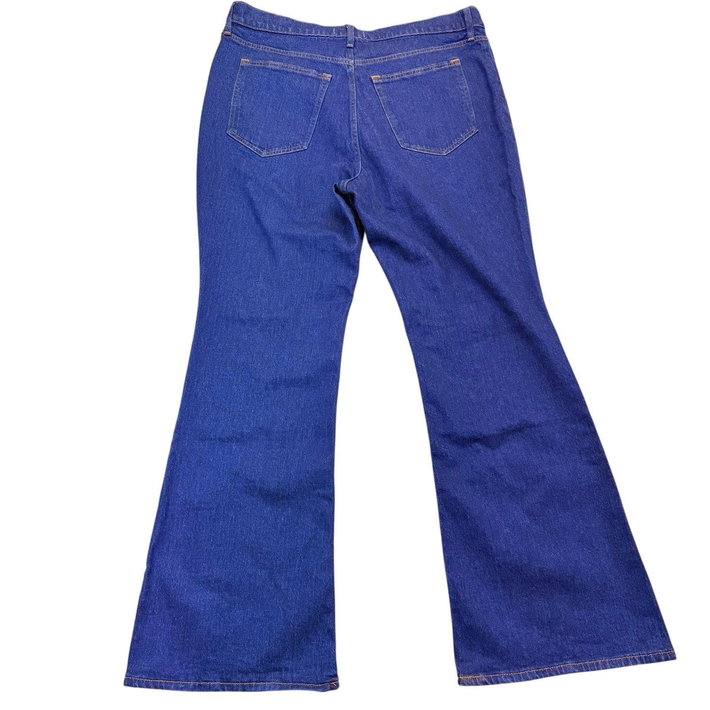 Abercrombie & Fitch Vintage Flare Jeans Women's 33x16R Blue High Rise NWT