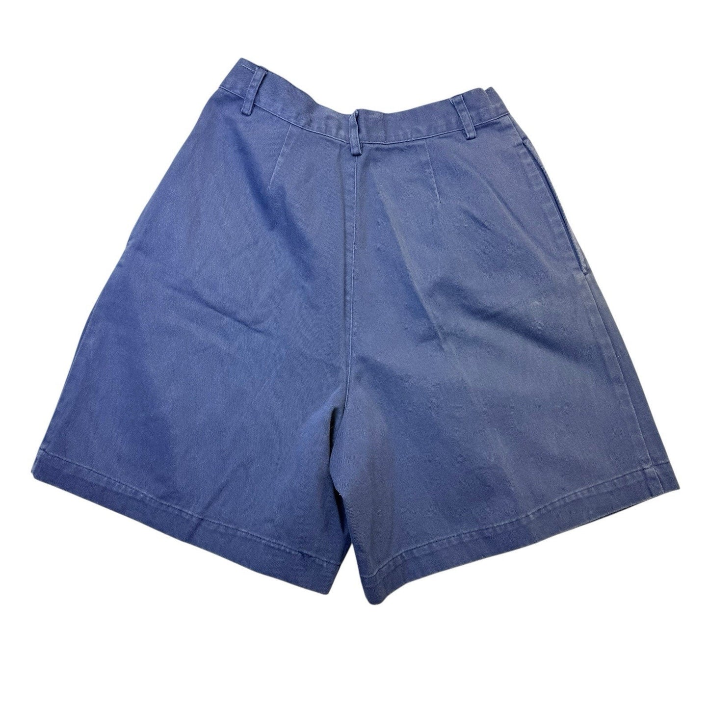 Vintage Polo Ralph Lauren Blue Shorts Women's 6 Pleated USA Made