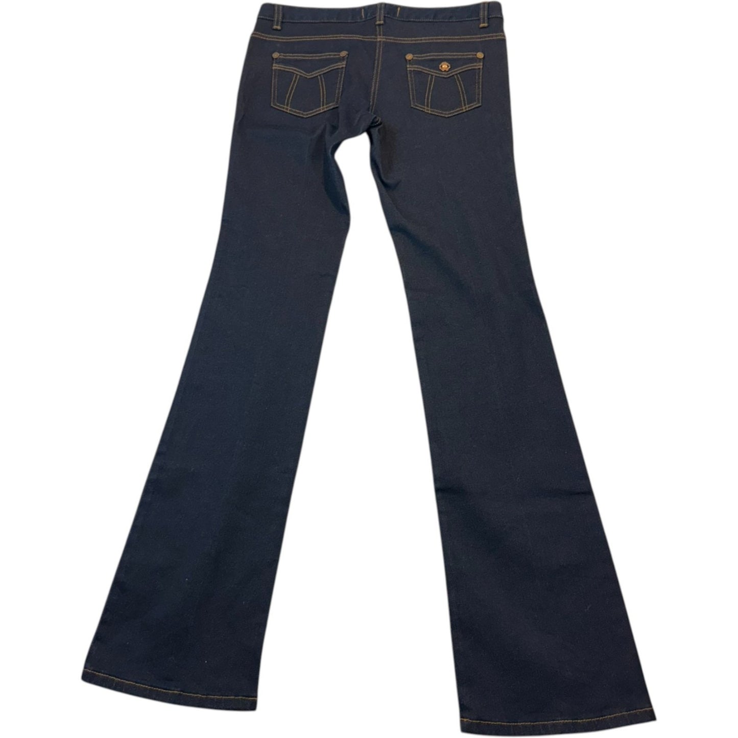 NEW Roberto Cavalli Women's Size 44 Blue Denim Jeans Made in Italy