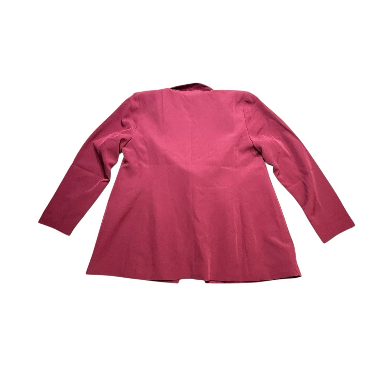 NWT ELOQUII Burgundy Blazer Women’s Size 14 Double Breasted Stretch Work Jacket