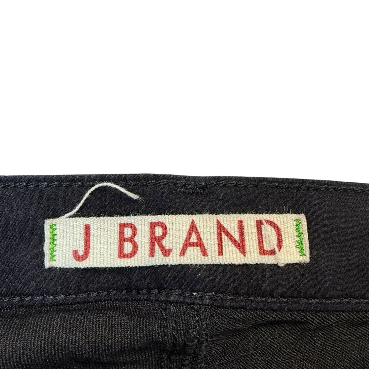 J Brand Pitch Jeans 27 Black Made in USA Straight Leg Women's