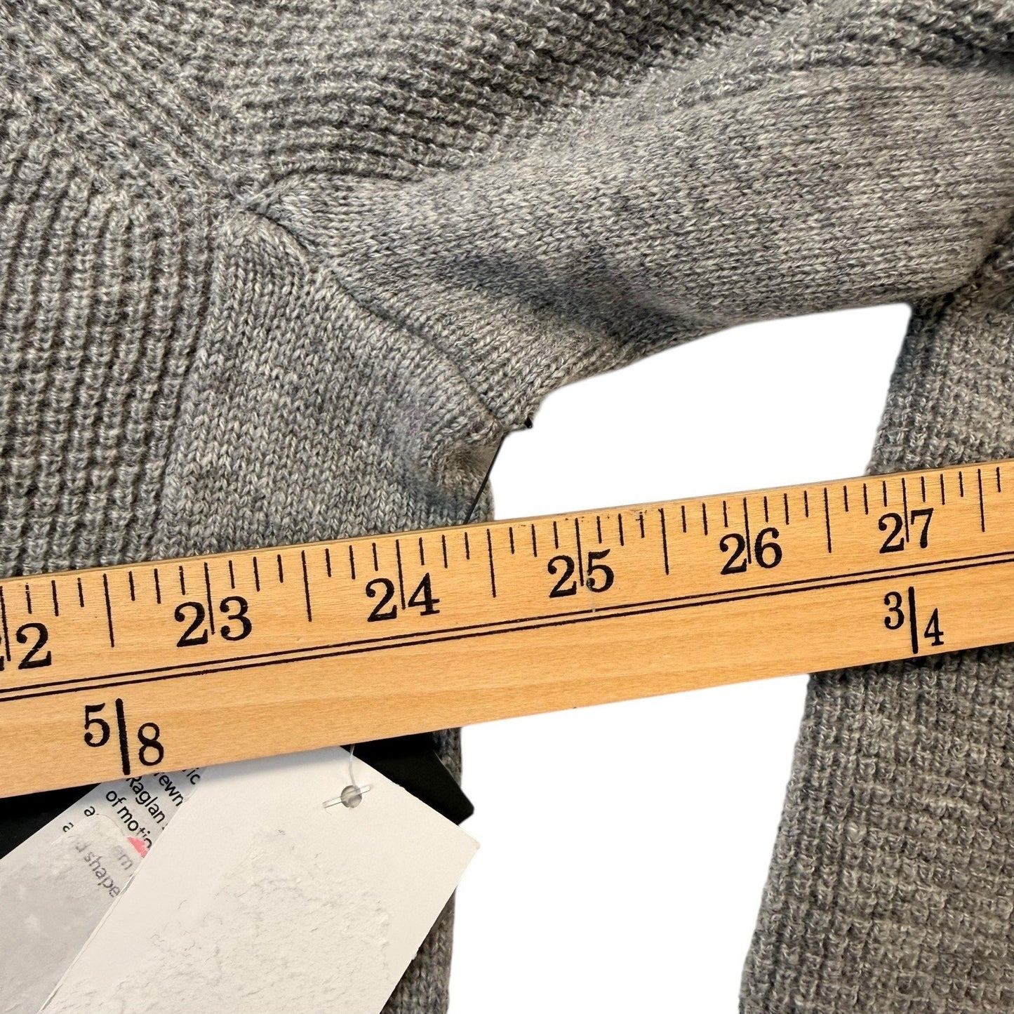 Men's Rhone Walden Waffle Knit Sweater XXL NWT Wool Cashmere Gray $178