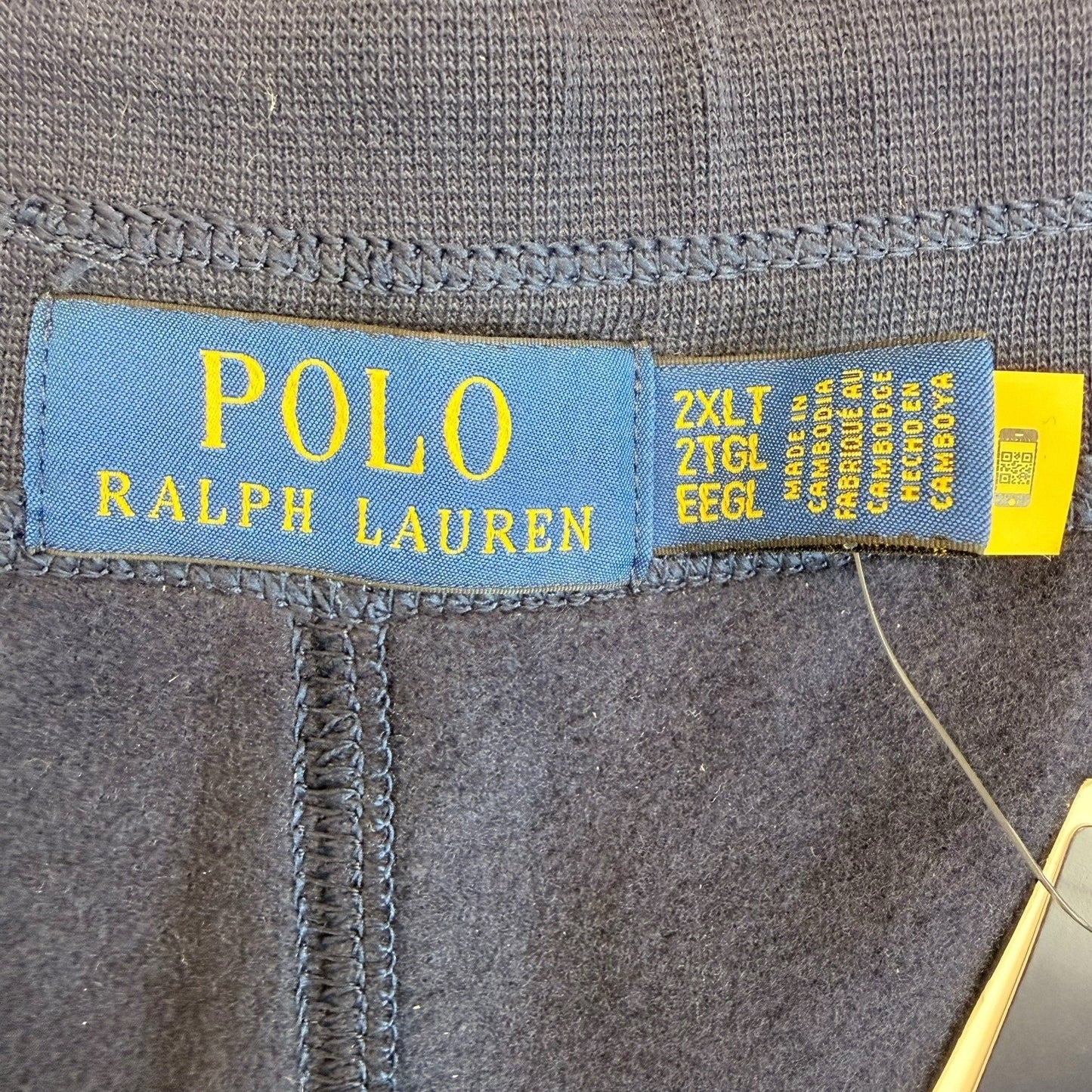 Polo Ralph Lauren Fleece Jogger Sweatpants Blue 2XT Tall New With Tags Pants Men's