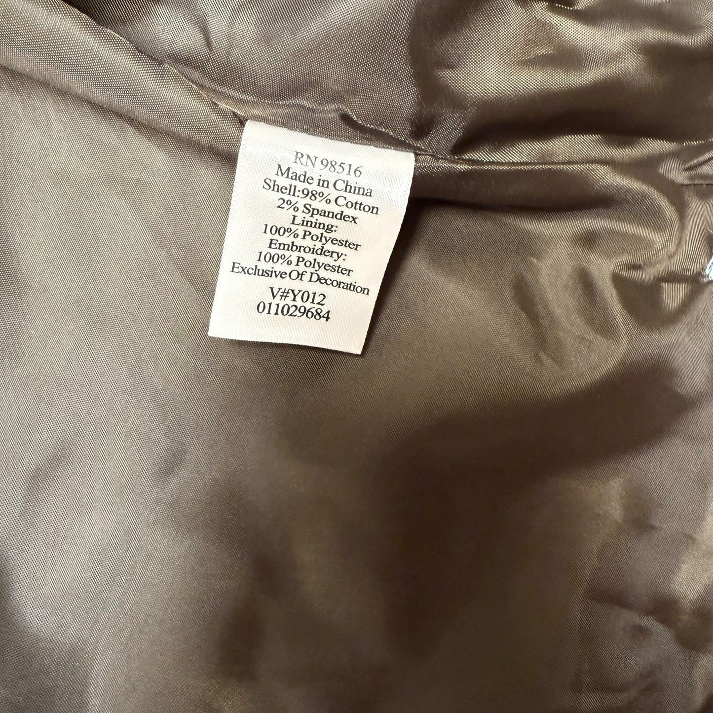 Coldwater Creek Women's 14P Petite Zip Jacket Geometric Tribal New With Tags
