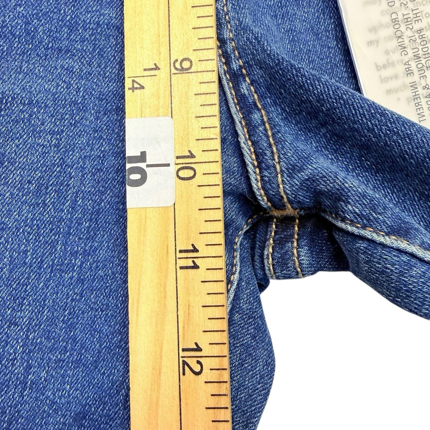 Dear John Brisbane Flare Jeans Size 28 Distressed Raw Hem NWT