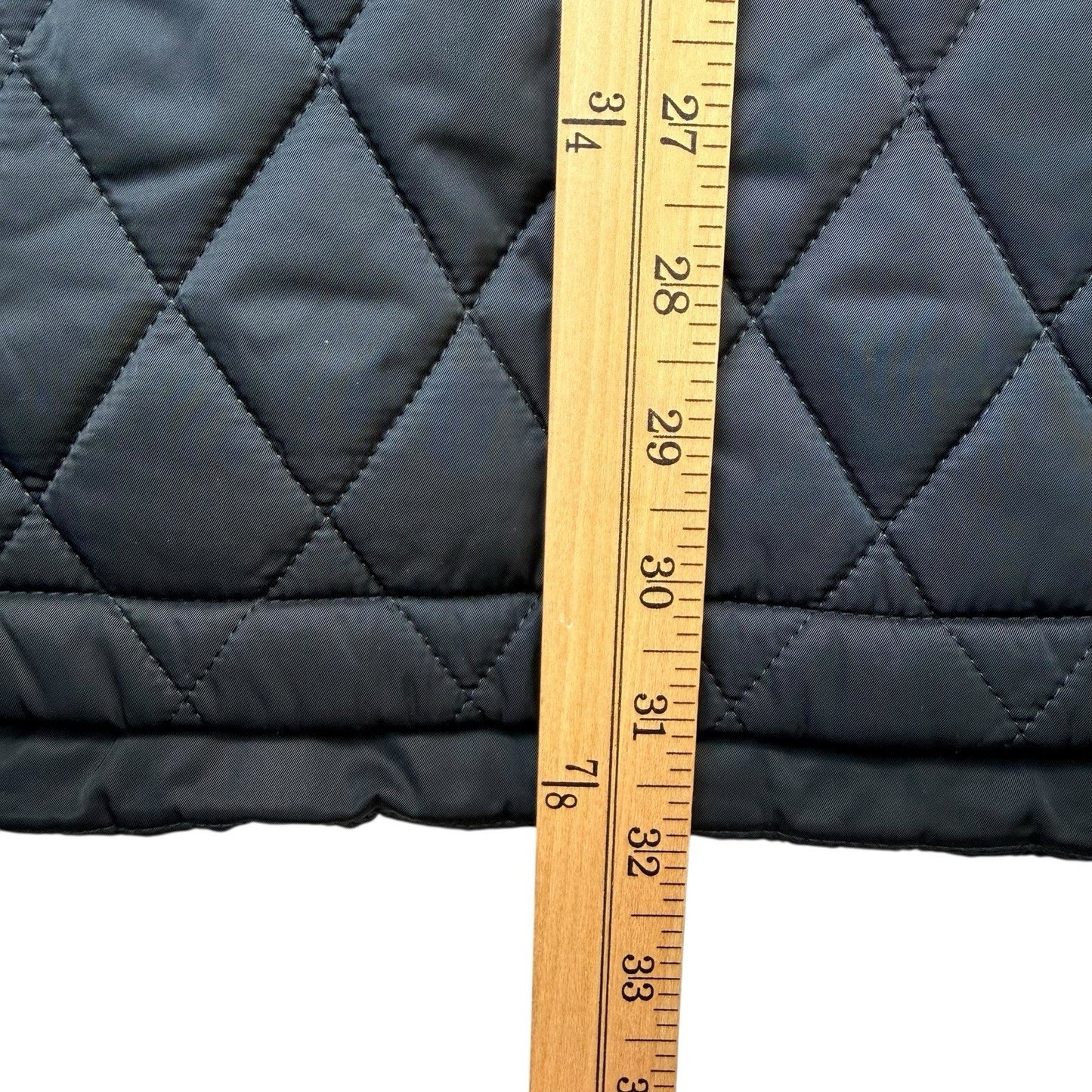 Cremieux Quilted Vest Men’s Big Tall NWT Navy Faux Leather $215