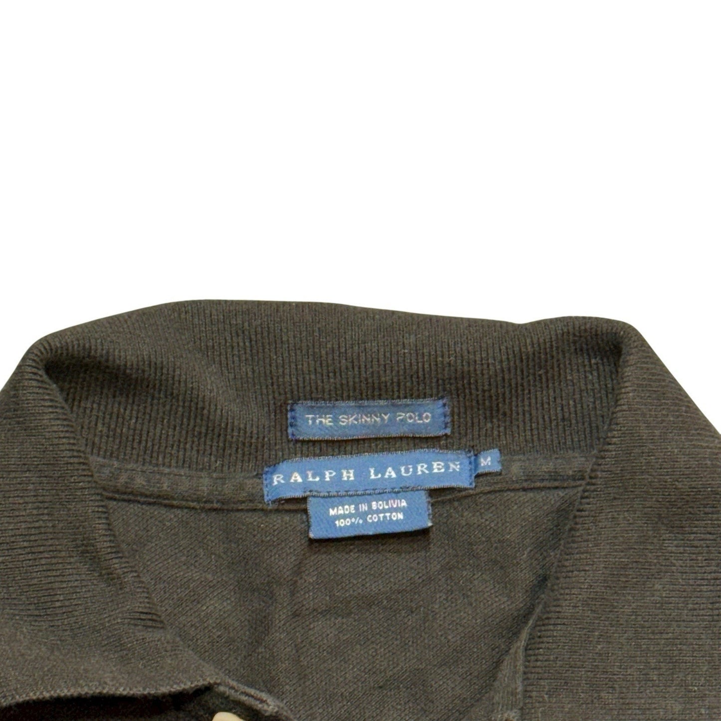 Vintage Polo Ralph Lauren Haiti Relief Women’s Polo Shirt Button-Up Black Size M Rare Logo