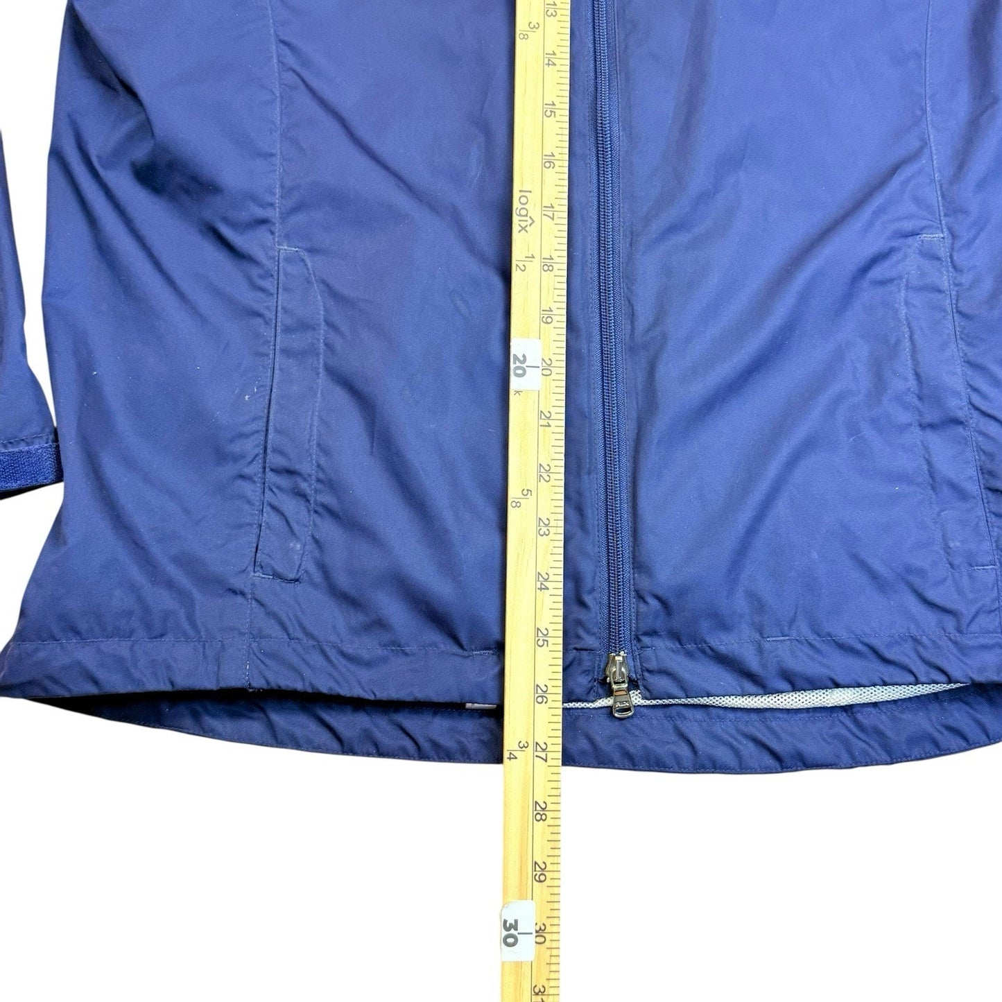 Polo Ralph Lauren RLX US Open Windbreaker Jacket Women's Blue Full Zip M