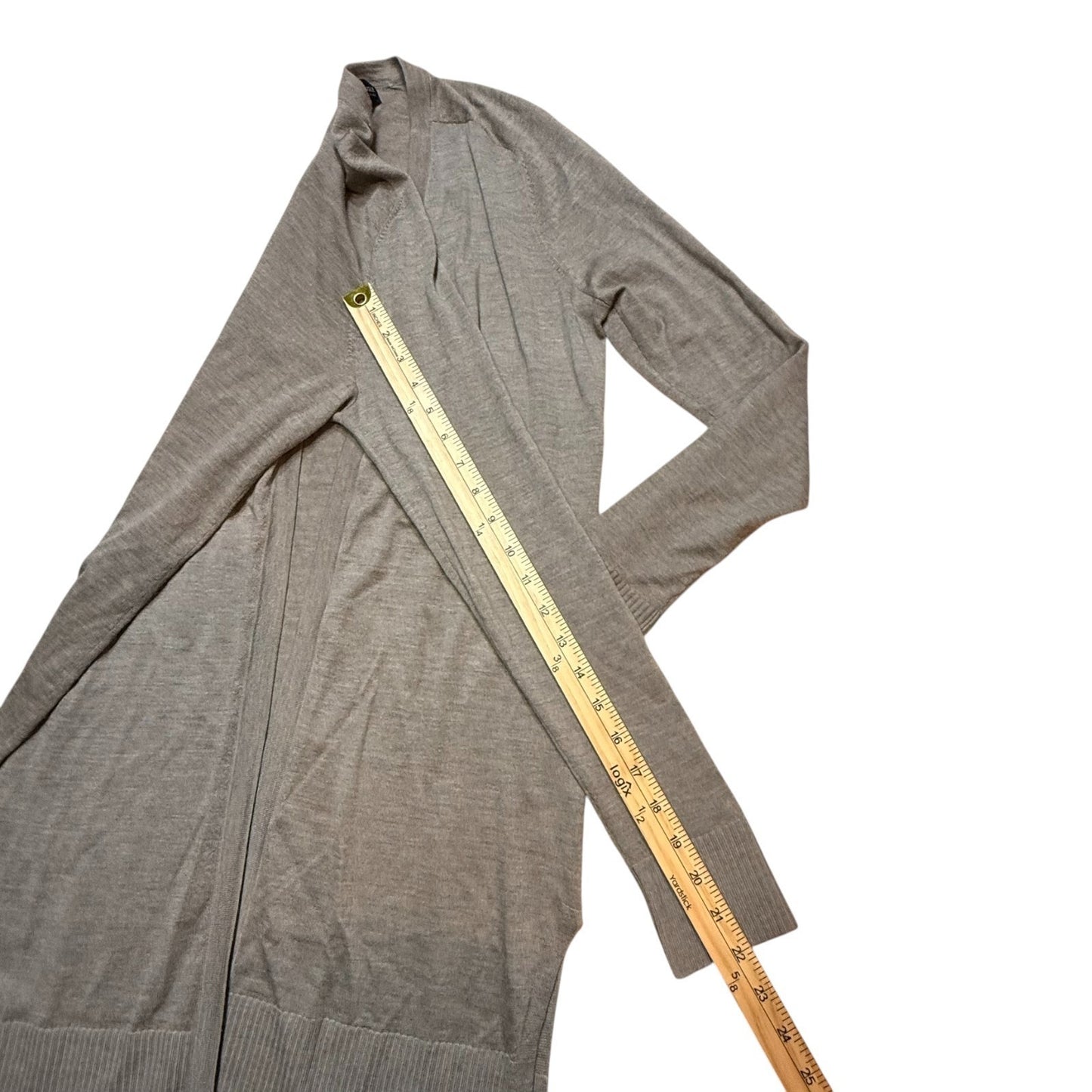 Y2K Carlisle Collection 100% Cashmere Twin Set Cardigan Sleeveless Shell Gray S Women's