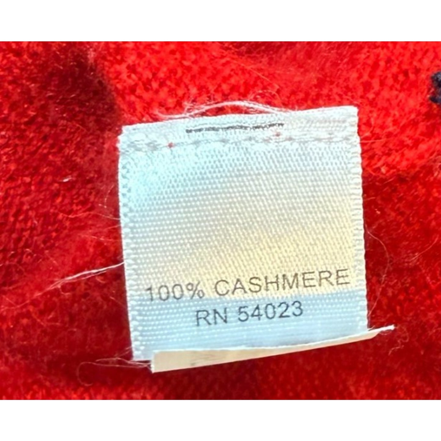 Vintage Banana Republic Italian Cashmere Sweater Vest Red Women’s Small
