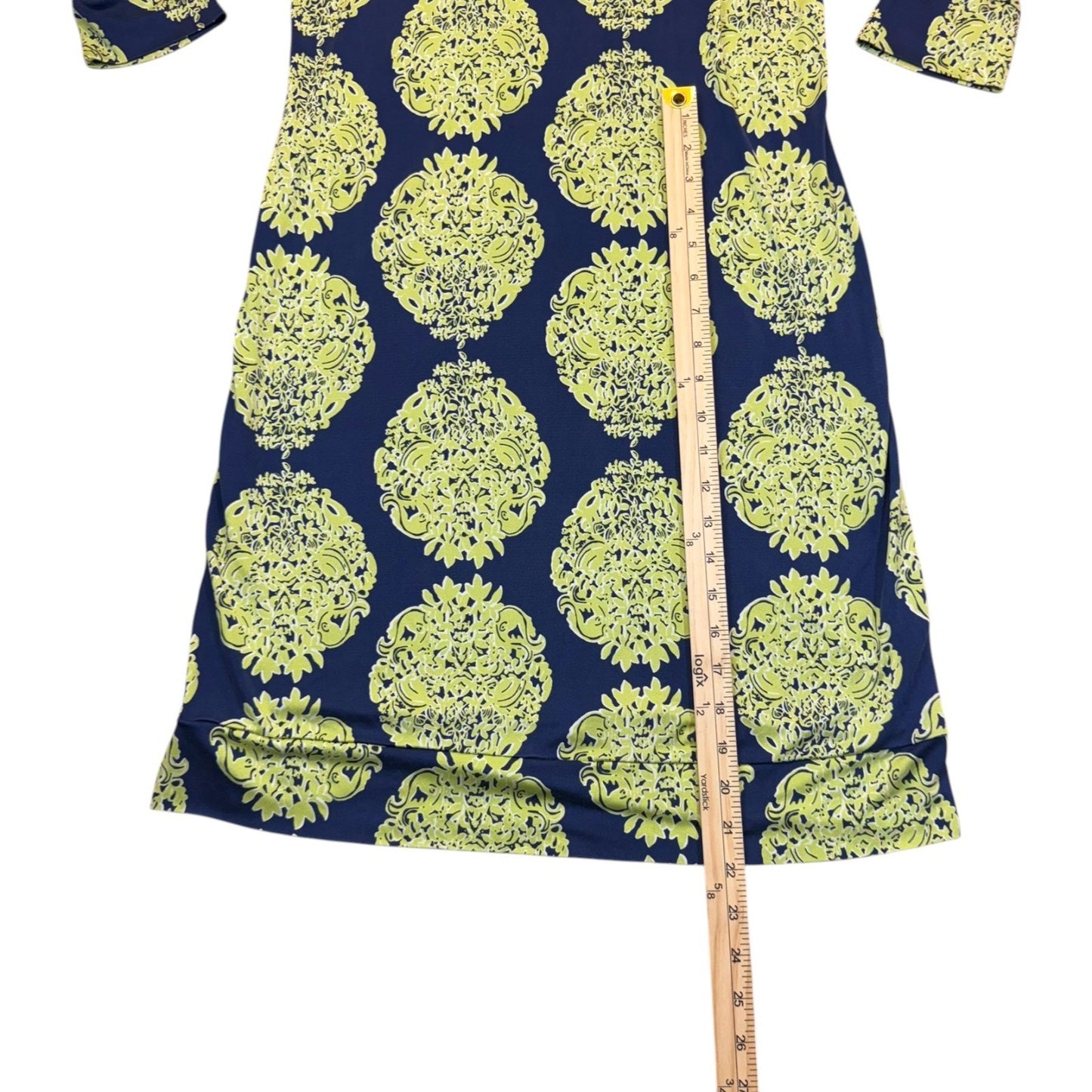 Lilly Pulitzer Women's Size 10 Pull-On Shift Dress Square Neckline 100% Silk