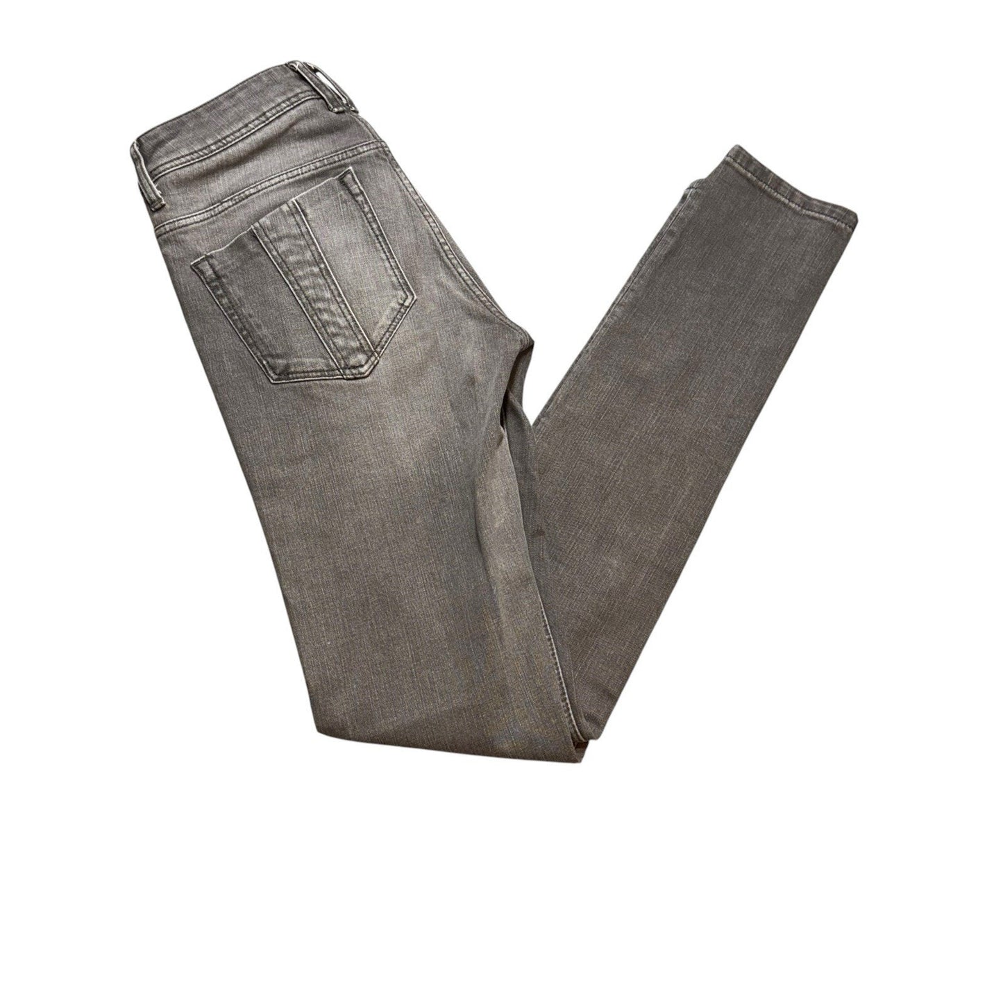 Burberry Brit Women’s Skinny Jeans Gray Denim Pants Size 27 Made in Turkey