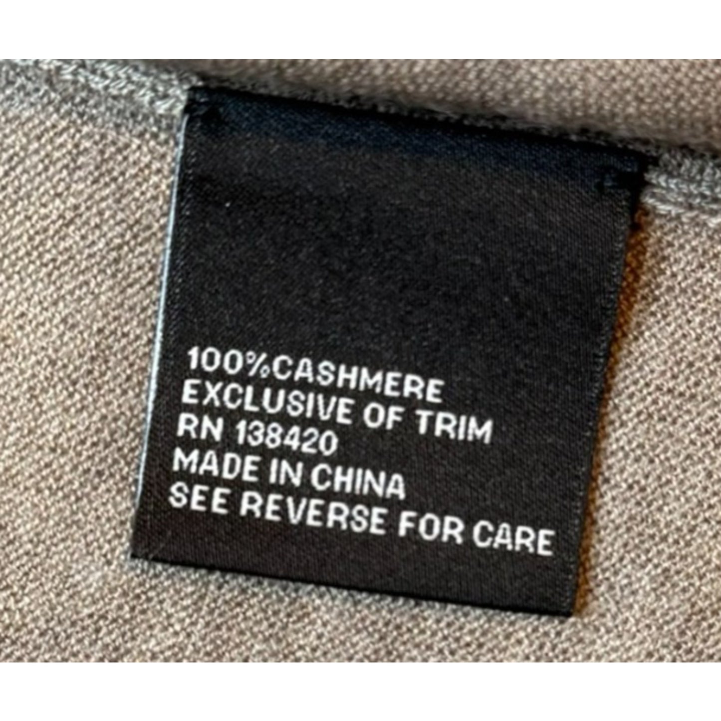 Y2K Carlisle Collection 100% Cashmere Twin Set Cardigan Sleeveless Shell Gray S Women's