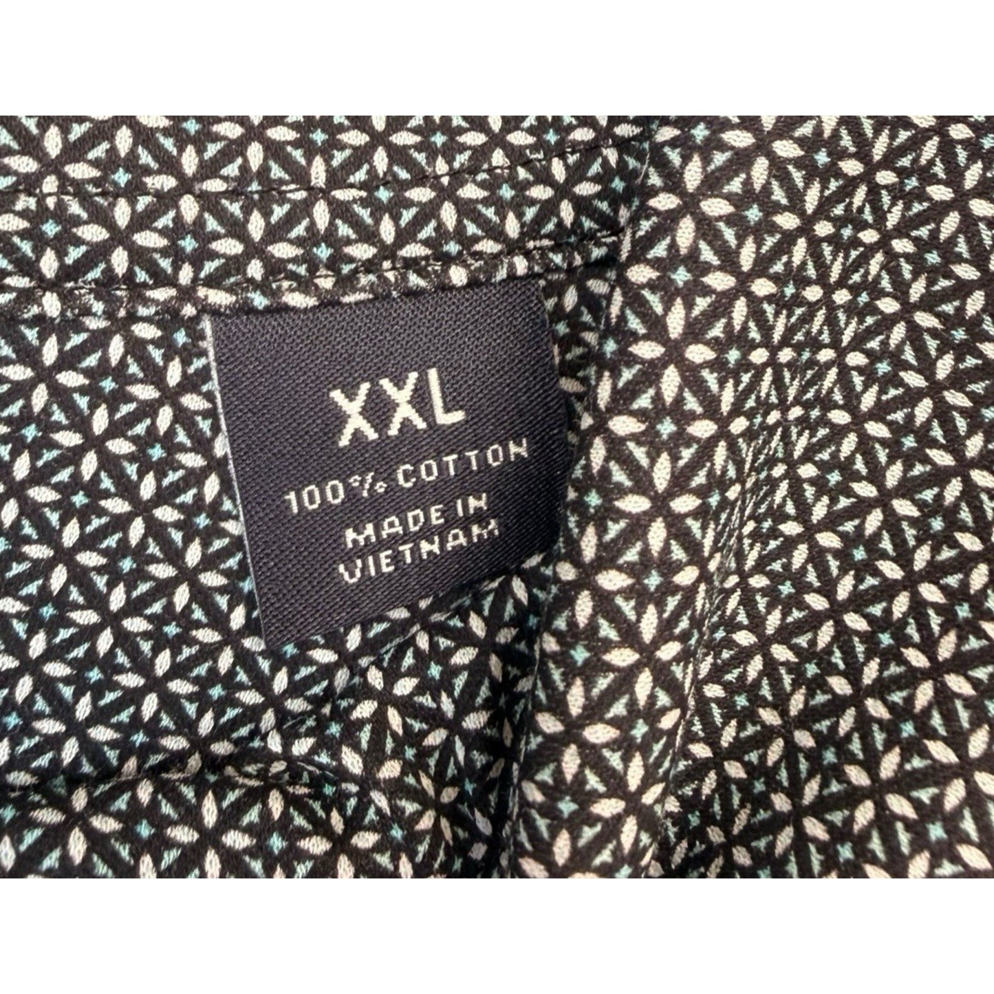 Hart Schaffner Marx Blueprint Shirt XXL NWT HartSoft Luxury Cotton Gray/Black Men's Polo's