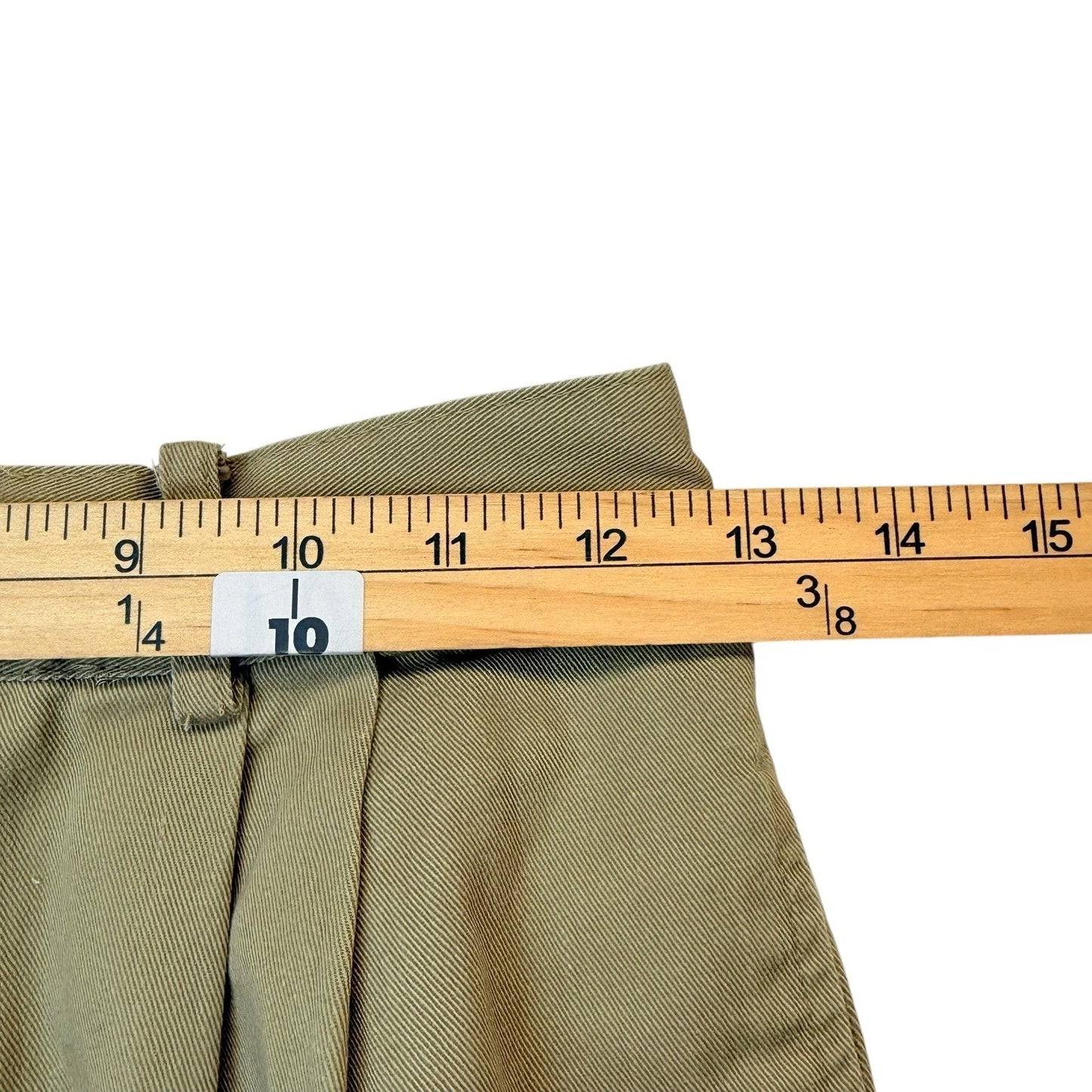 Vintage Polo Ralph Lauren Khaki Shorts Women's 6 USA Pleated Pony