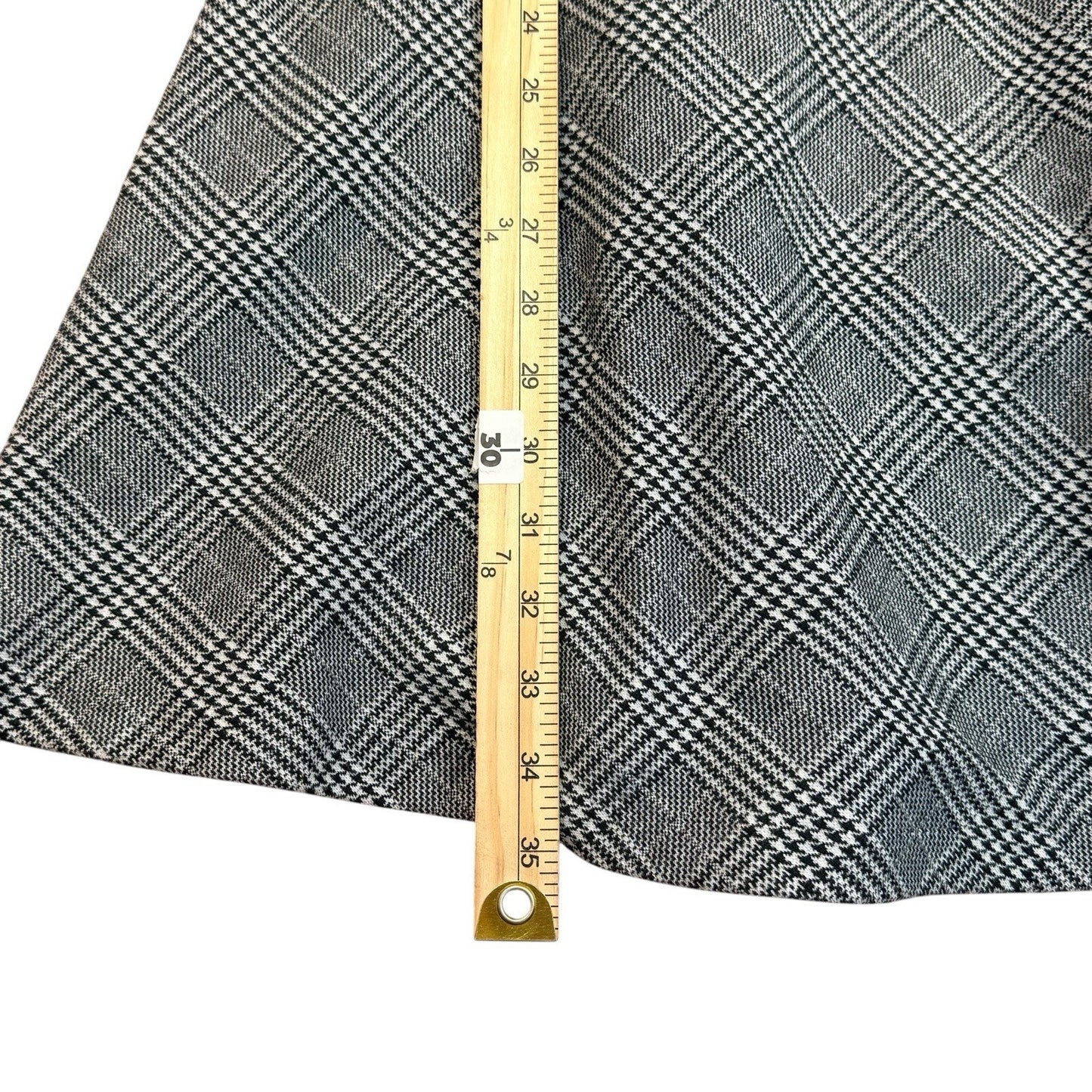 Banana Republic Plaid Fit Flare Dress Size 12 NWT Women's