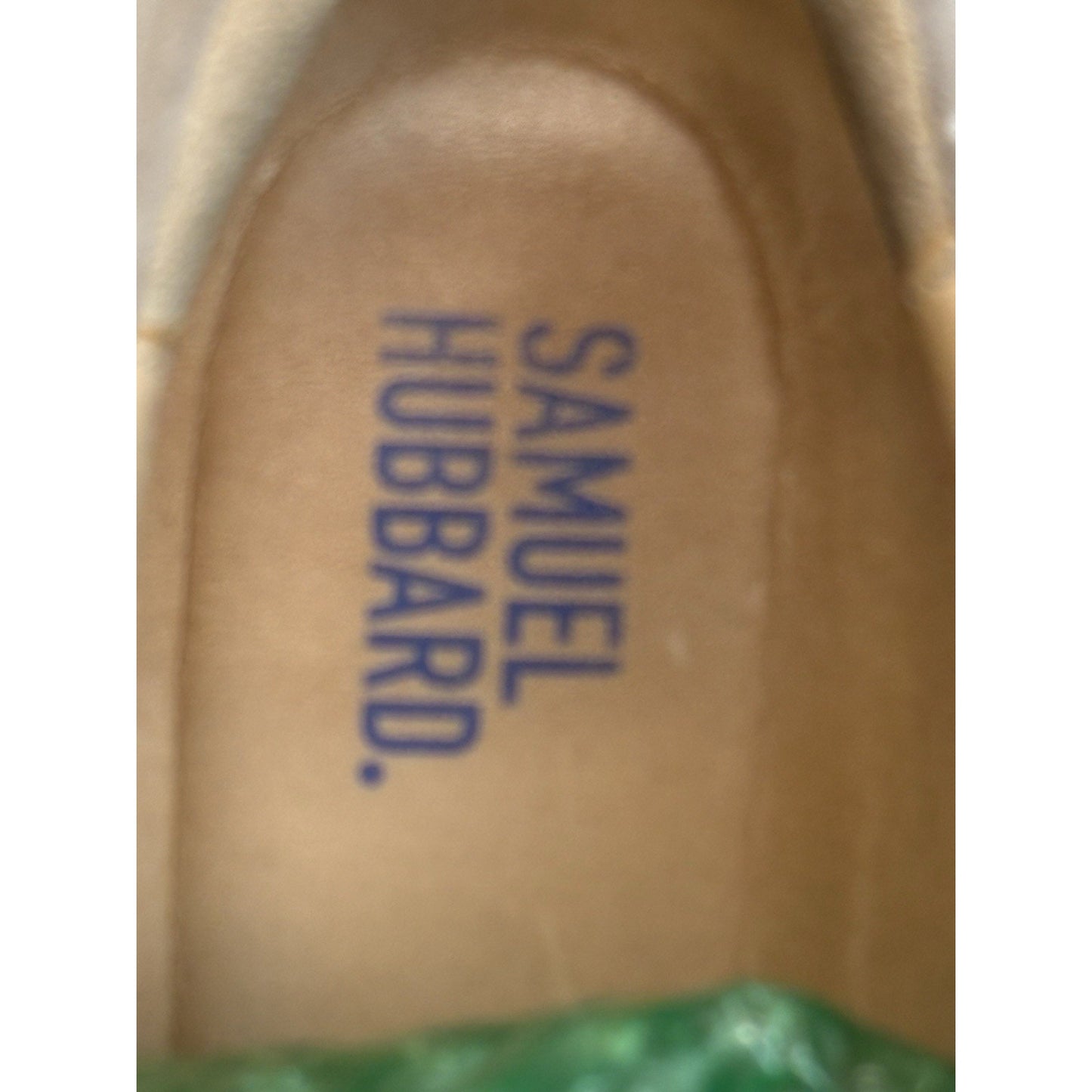 Samuel Hubbard Tan Suede Leather Slip On Comfort Oxford Shoes Size 10 Men's