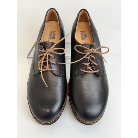 Samuel Hubbard Men's Founder Oxford Size 10 Black European Leather Vibram Shoes