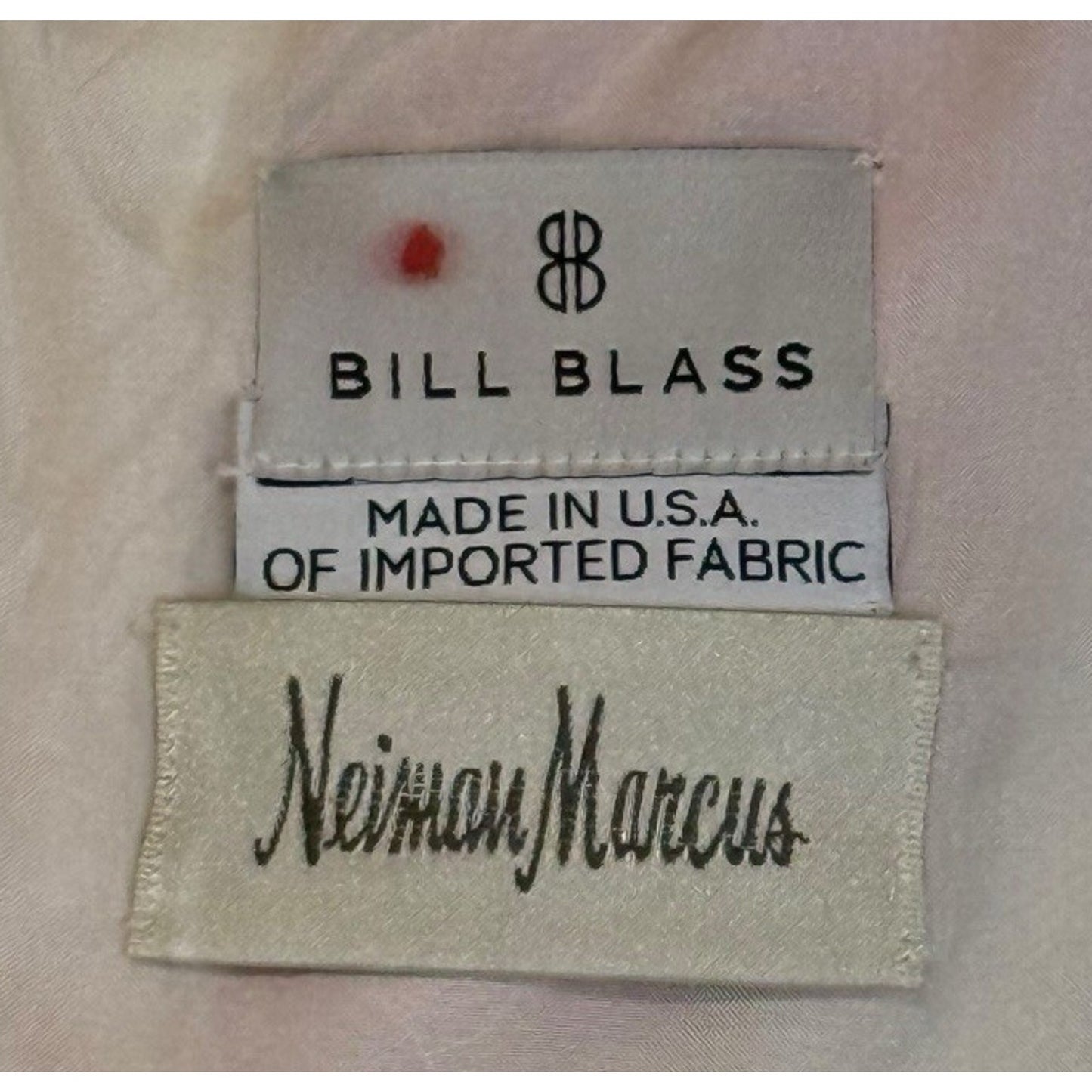 Bill Blass Neiman Marcus Vintage Floral Dress Womens Made USA 1980's