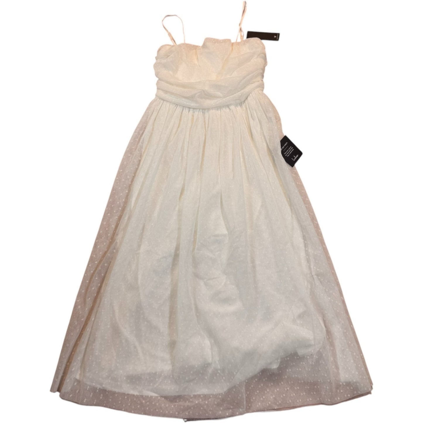NEW Lulus Women's Size Small Spaghetti Strap Ruched Empire Waist Dress