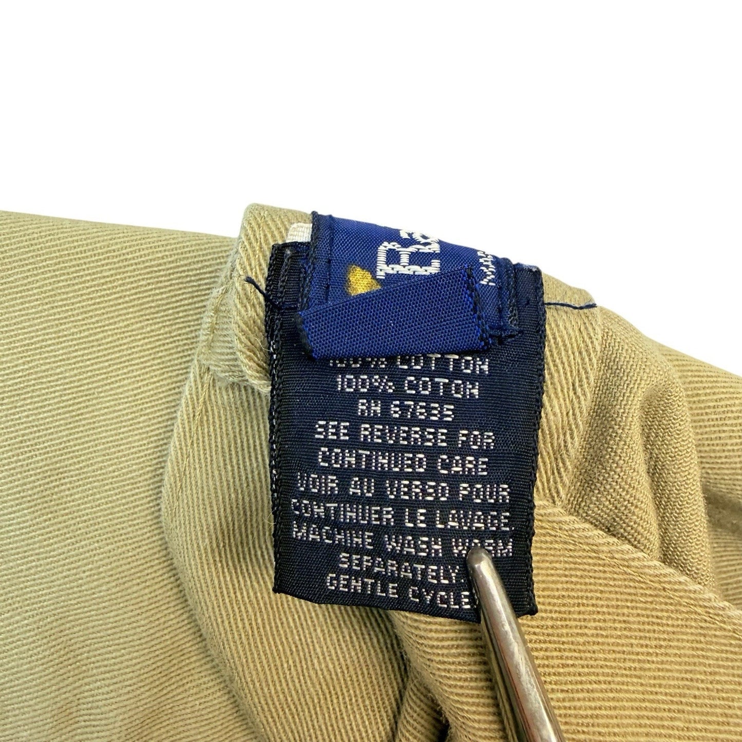 Vintage Polo Ralph Lauren Khaki Shorts Women's 6 USA Pleated Pony