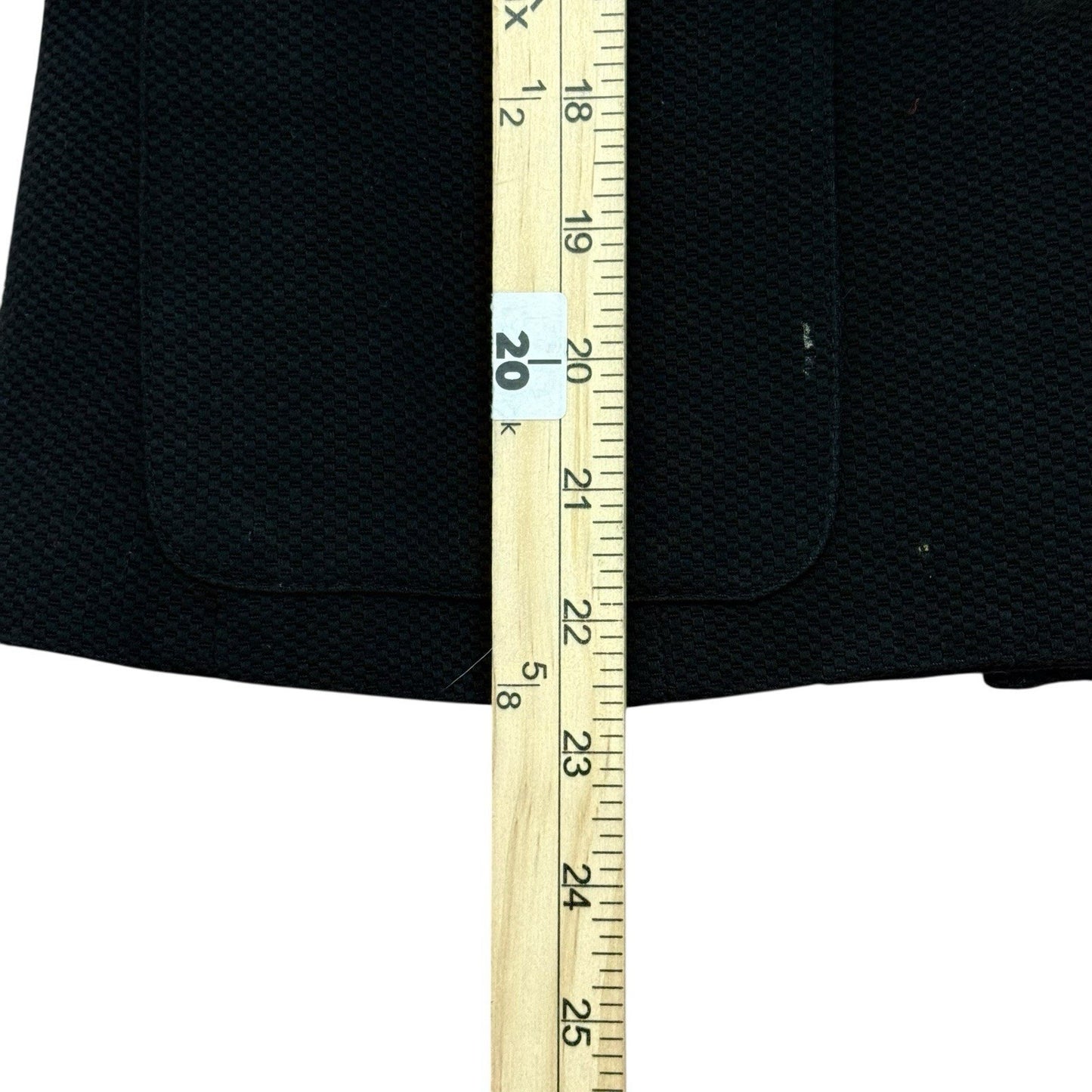 Vintage Cynthia Rowley Black Cotton Blazer Jacket USA Size 6 Women's