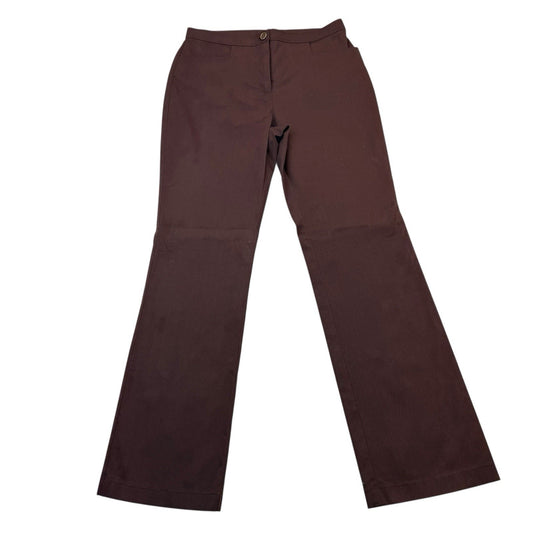 Vintage Doncaster Sport Stretch Pants Women’s Size 4 Brown 29x29.5 Y2K