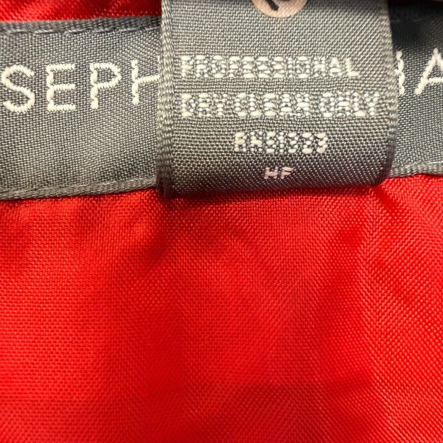 Josephine Chaus Petite 8P Orange Tweed Skirt Suit Embroidered Jacket Set Women's