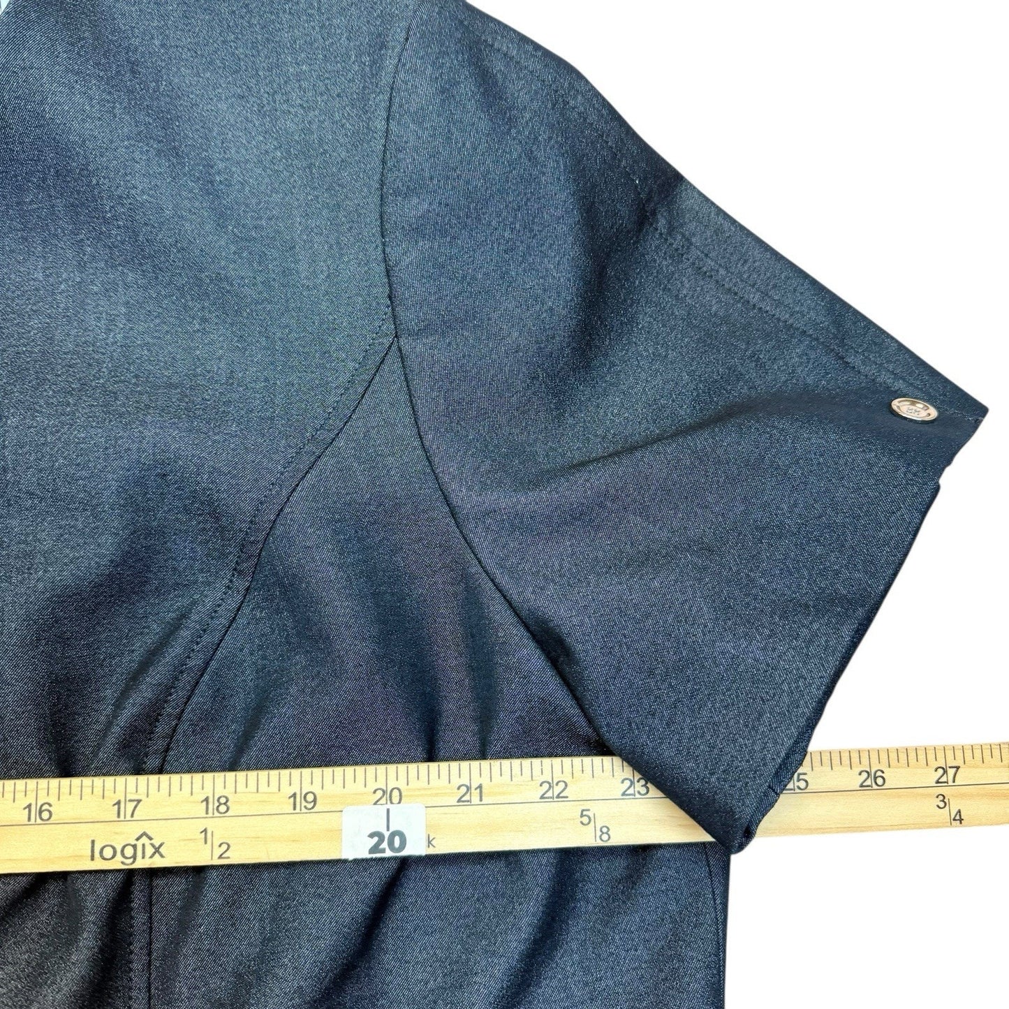 Vintage Tahari Arthur S Levine Skirt Suit Women's Short Sleeve Zip Jacket Pencil