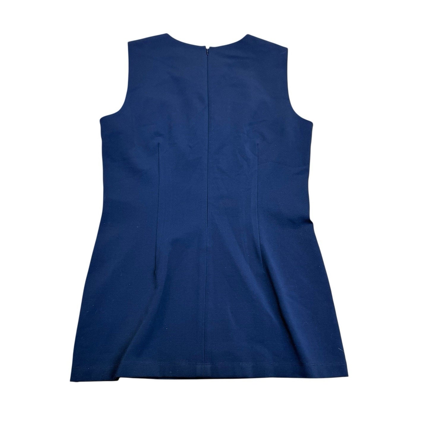 Doncaster Collection Blue Sleeveless Stretch Shell Blouse Women's Size M