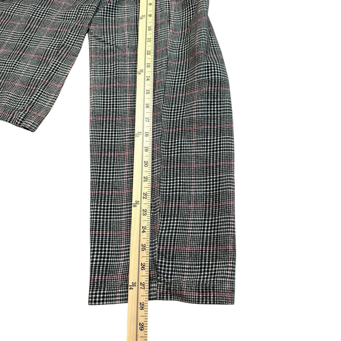 Vintage Ralph Lauren Plaid Trousers Women’s Small Y2K Wide Leg Pants