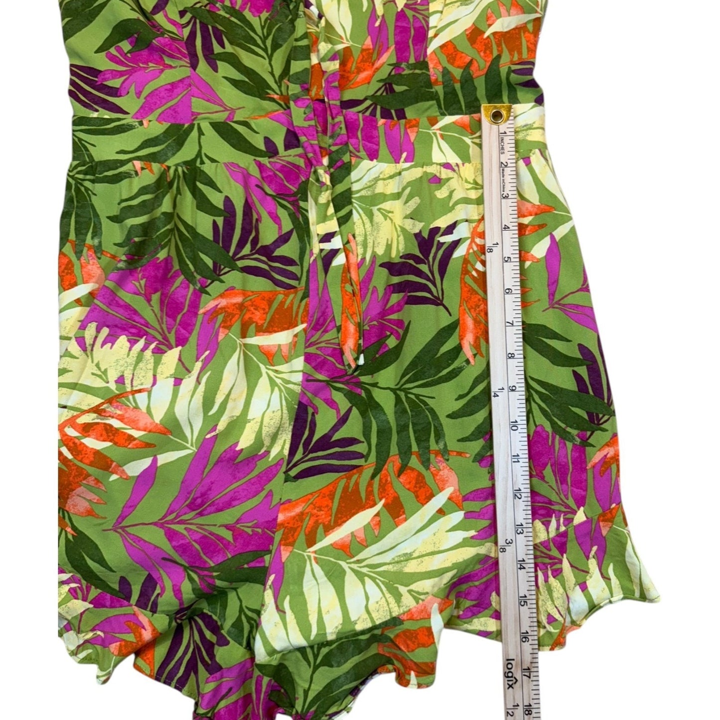 NEW Jessica Simpson Women's Size XL Spaghetti Strap Summer Laiya Romper