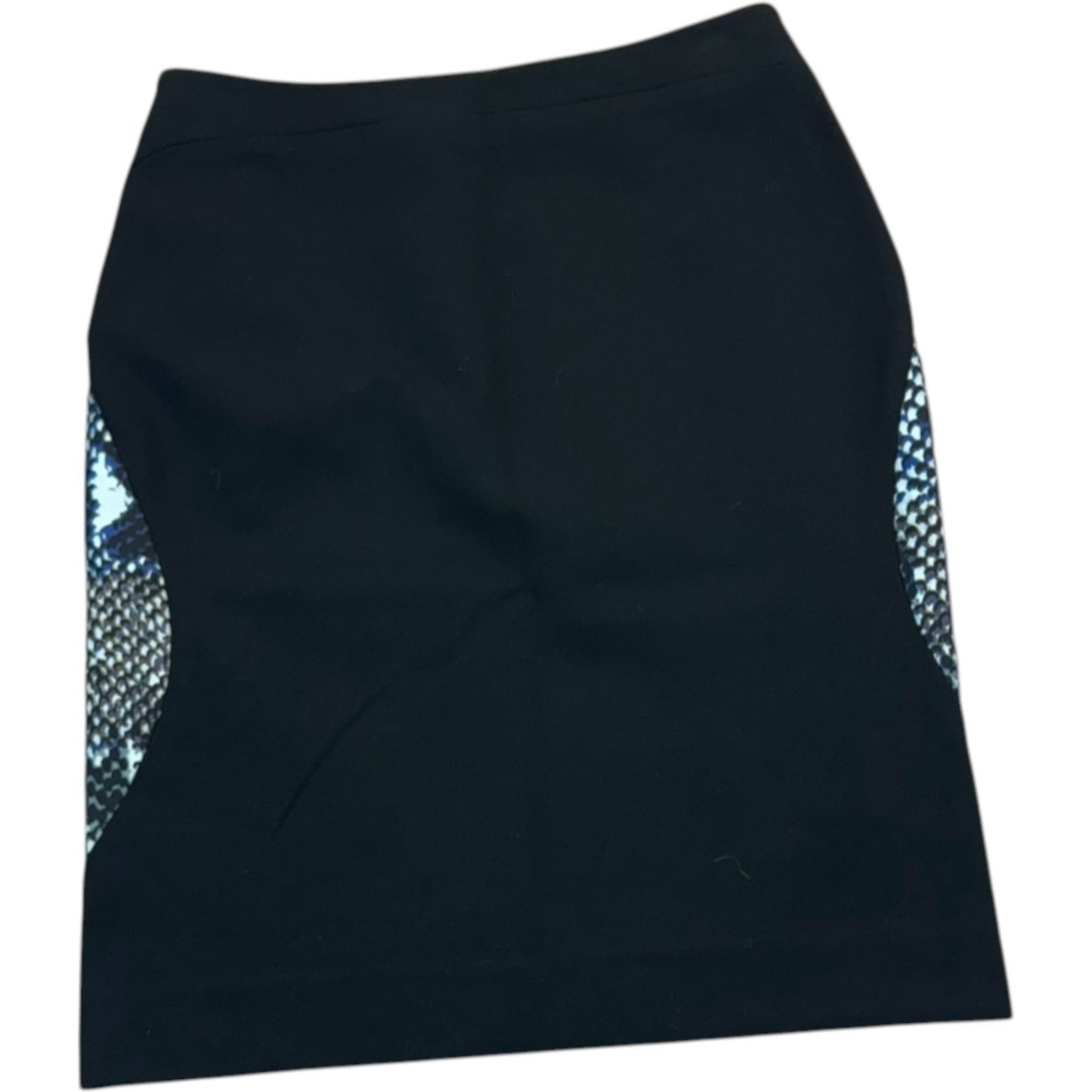 Diane Von Furstenberg Women's Sz 2 Snake Skin Pattern Straight Pencil Skirt NEW