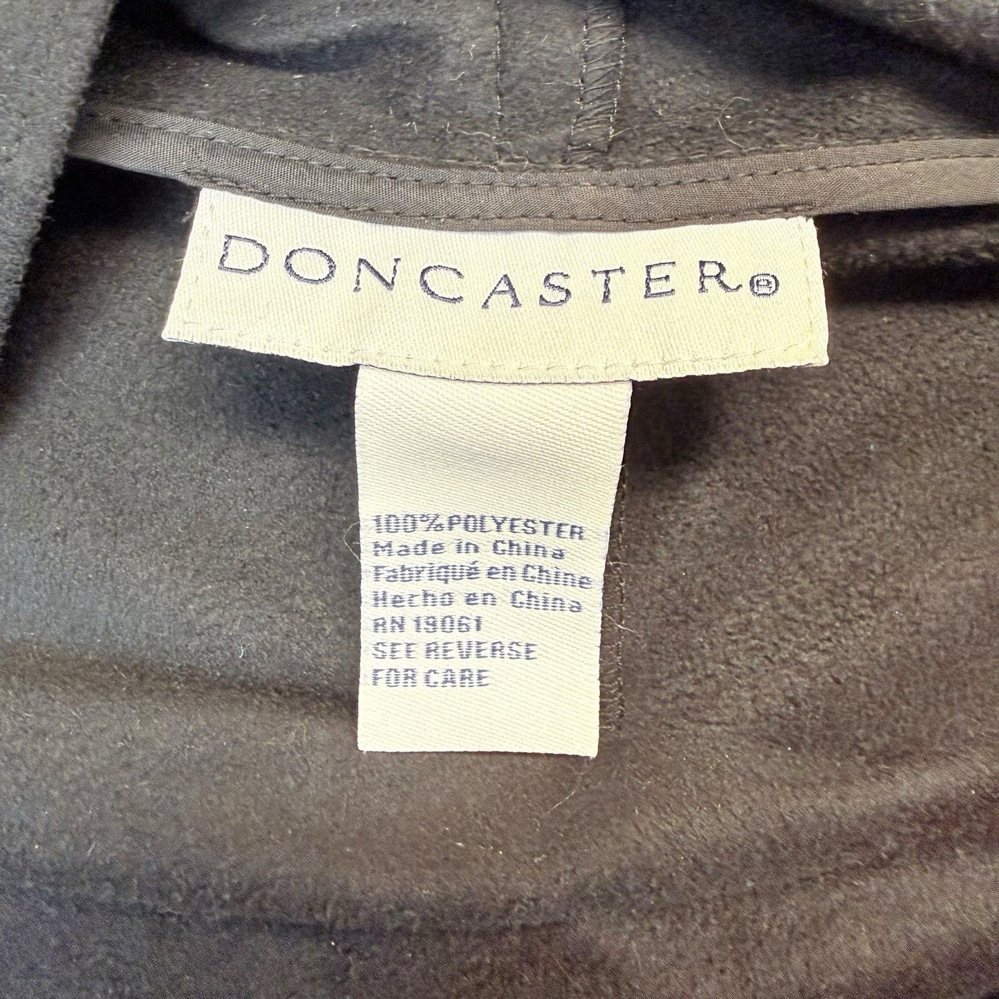 Doncaster Black Sleeveless Turtleneck Dress Women's Size Small Career Shift
