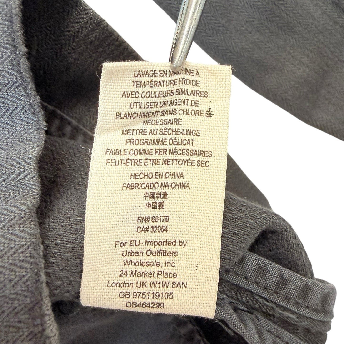 Free People Gray Blazer XS Casual Cotton Jacket Women's