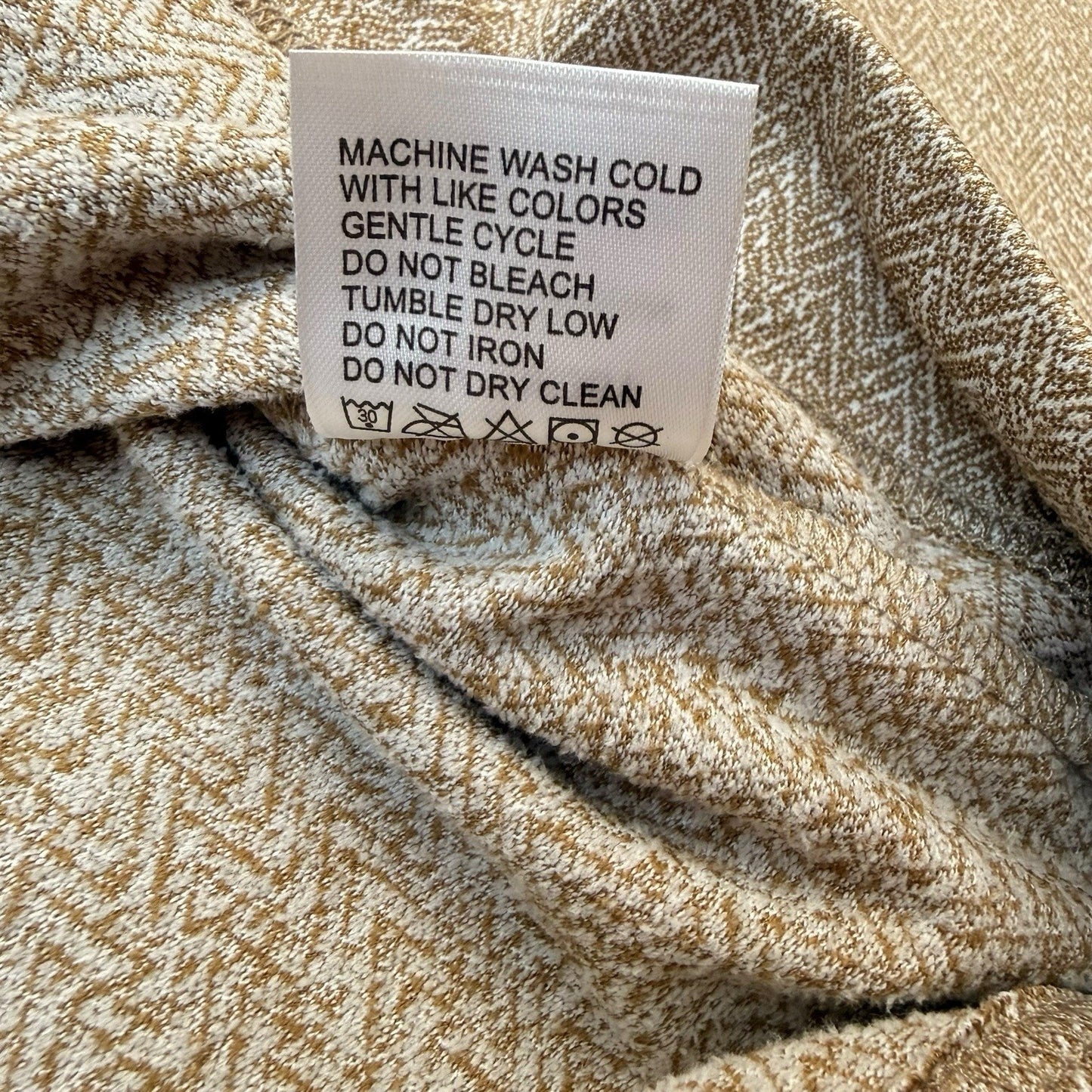 Quieti Men’s Textured Pullover NWT Otter (Tan) Stretch 1/4 Snap $125 Small 2XL