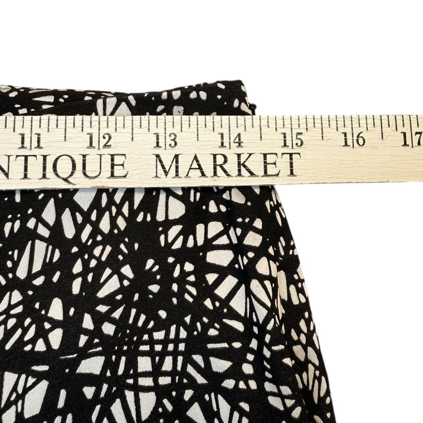 VTG Doncaster Collection Printed Dress Pants Women’s Sz 2 Stretch Black White