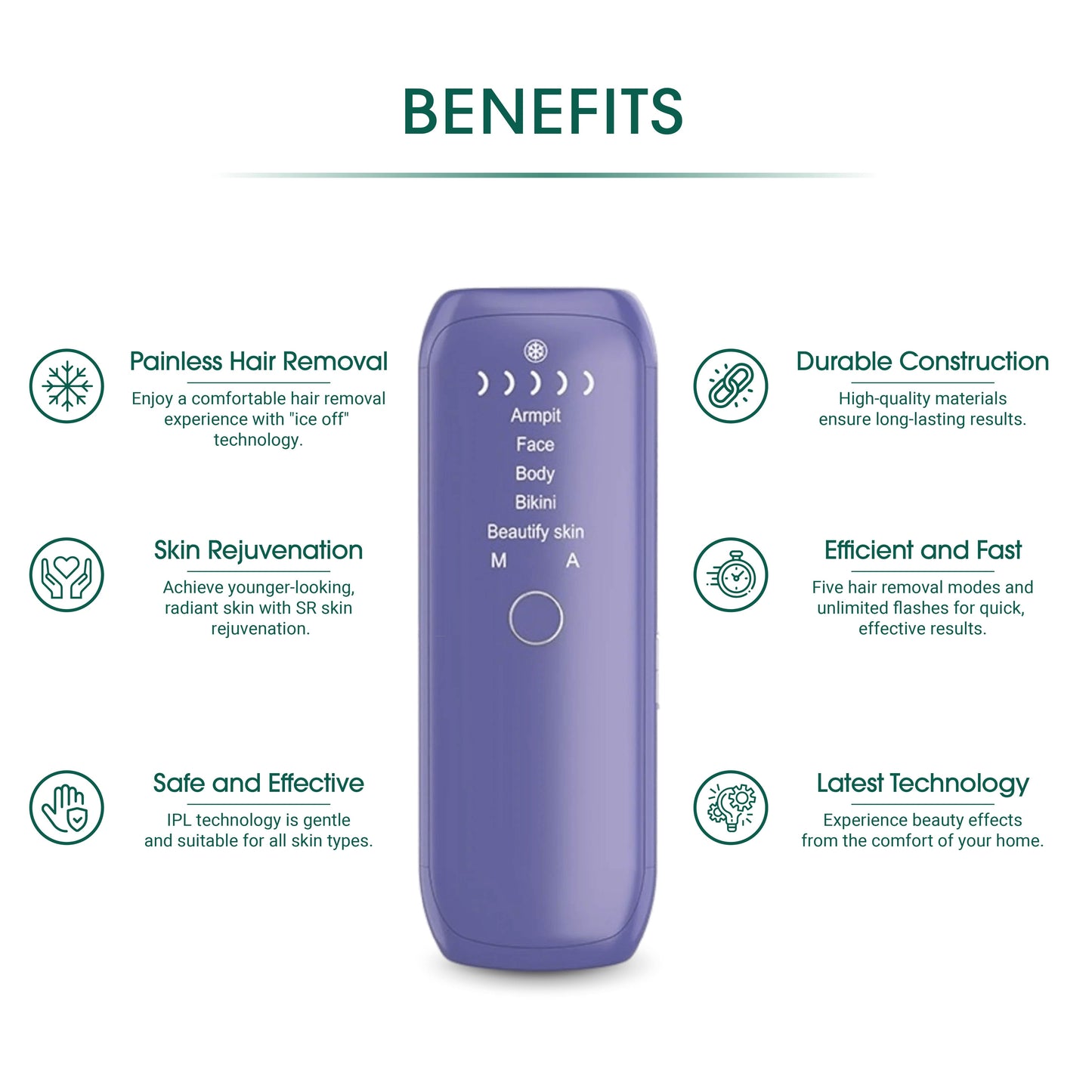 Women's Laser IPL Hair Removal
