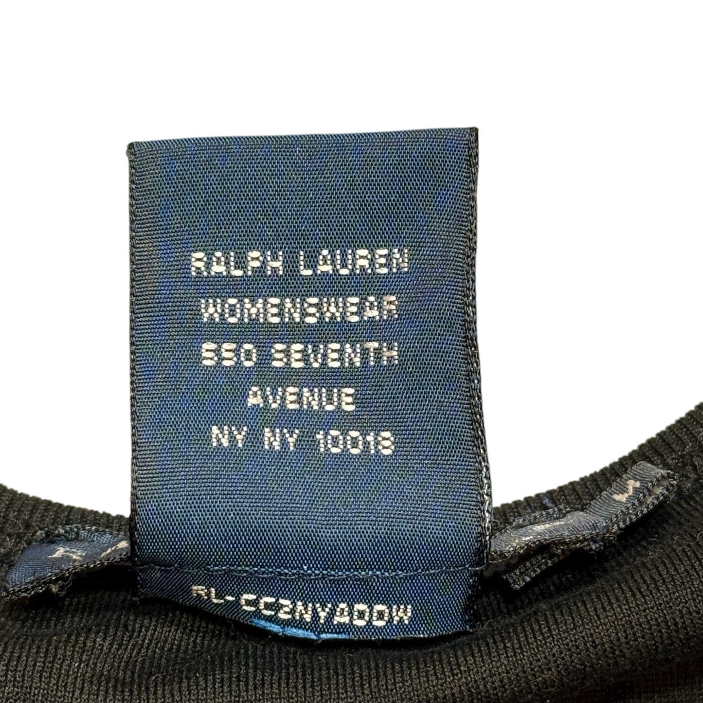 Y2K Ralph Lauren US Open Big Pony T-Shirt Women’s M Black Gold Logo Vintage Polo