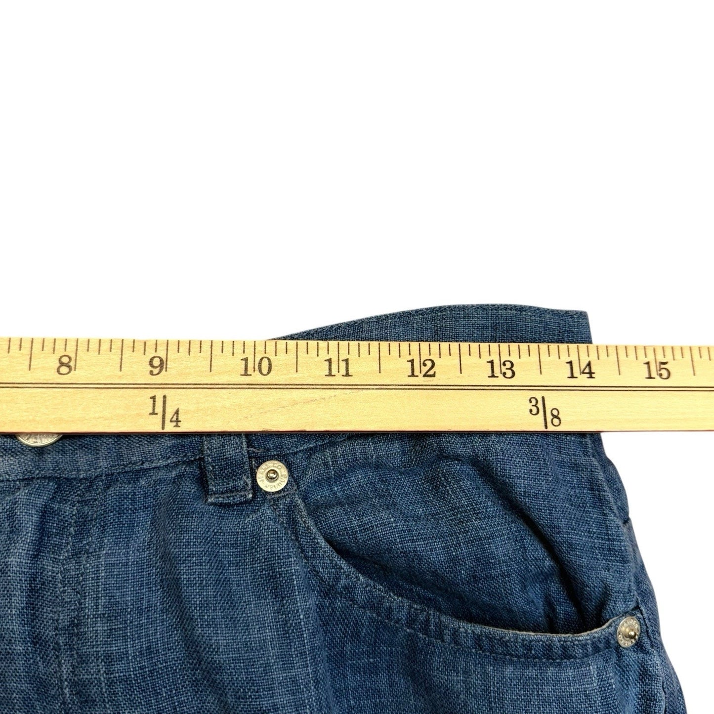VINTAGE Women's 6 Lauren Jeans Co. Ralph Lauren Wide Leg Denim Jeans