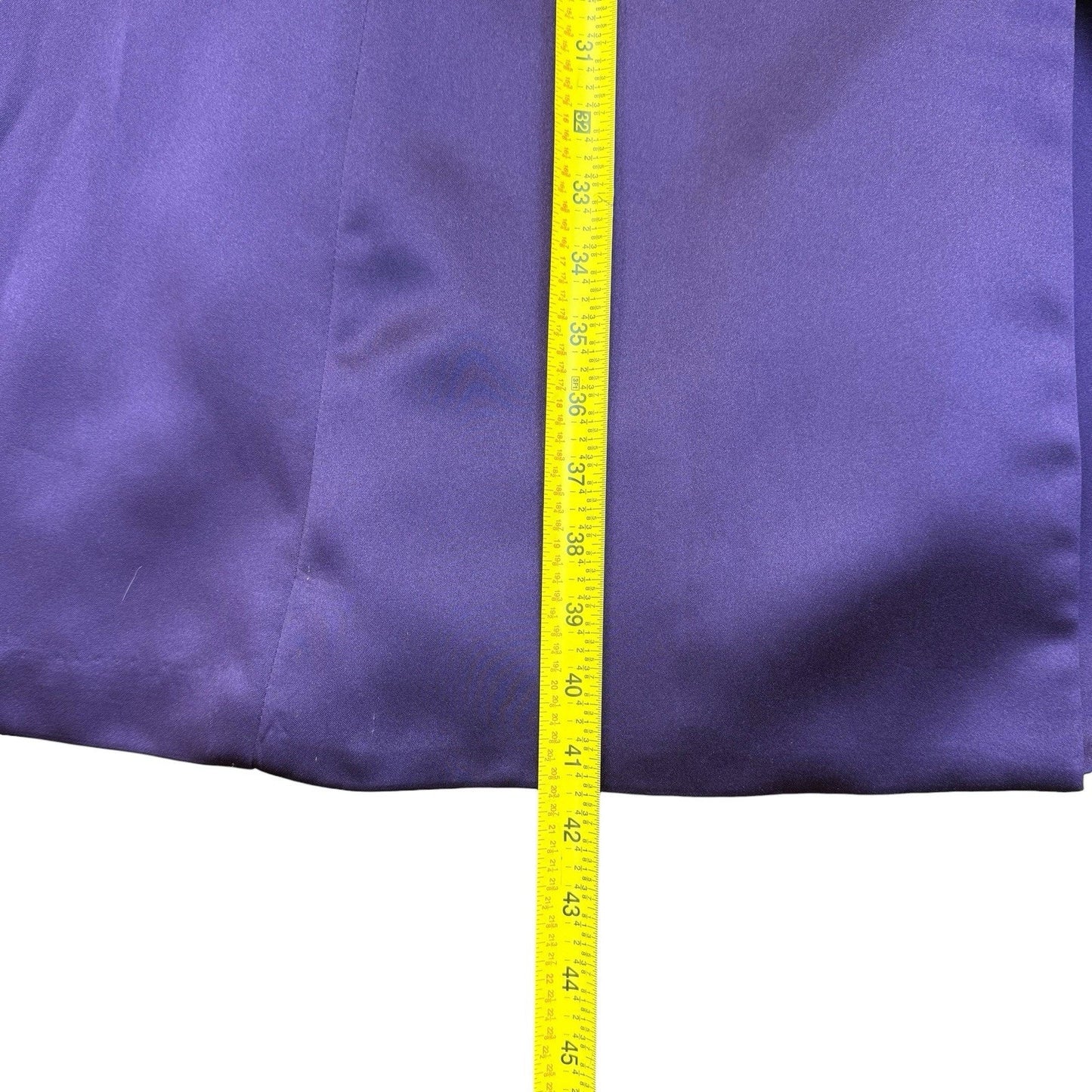 Dana Buchman Purple Trench Dress Women's Size 12 Button Front Lined