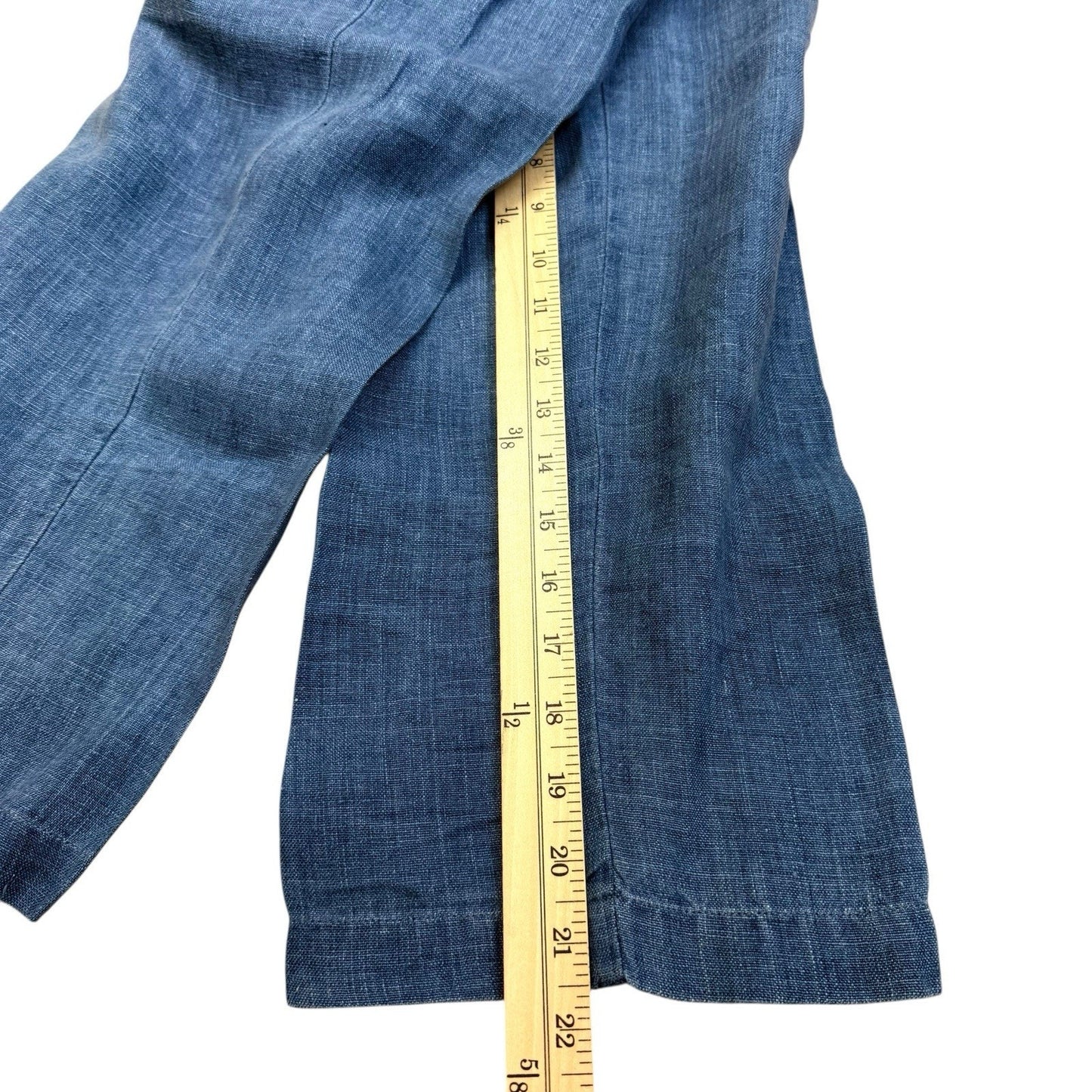 VINTAGE Women's 6 Lauren Jeans Co. Ralph Lauren Wide Leg Denim Jeans