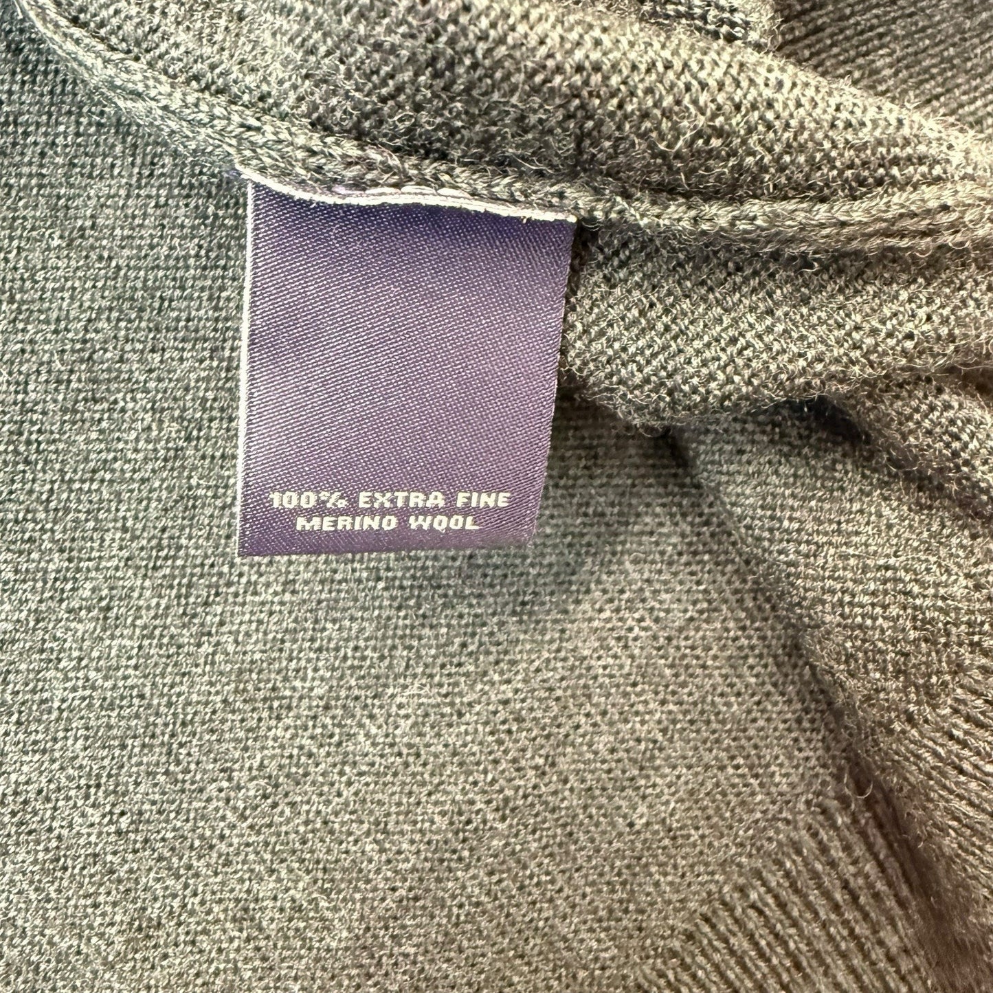 Hart Hart Schaffner Marx Big Man Merino Wool 1/4 Zip Sweater 2XB NWT $115 Green Men's