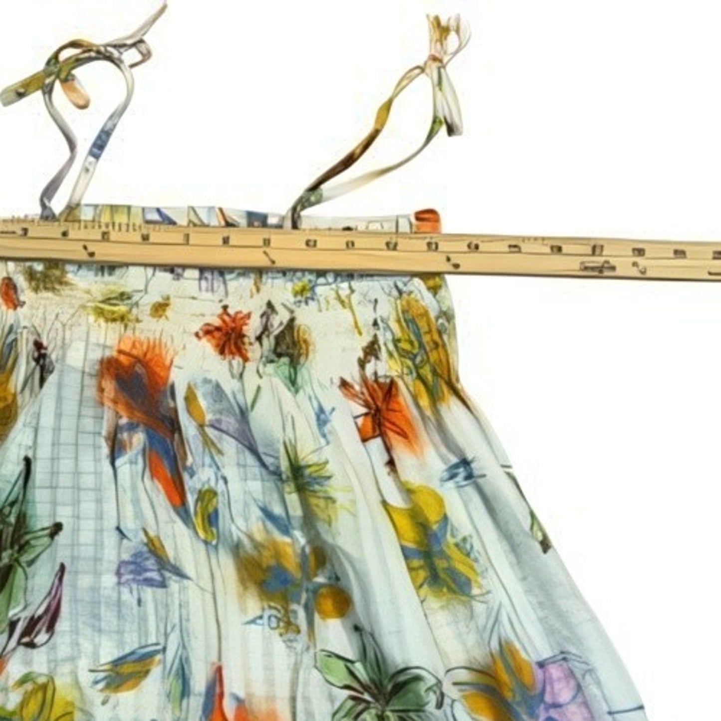 Tanya Taylor Swim Mini Lina Dress Girl's Dress Med Floral Cotton Sundress NWT $125
