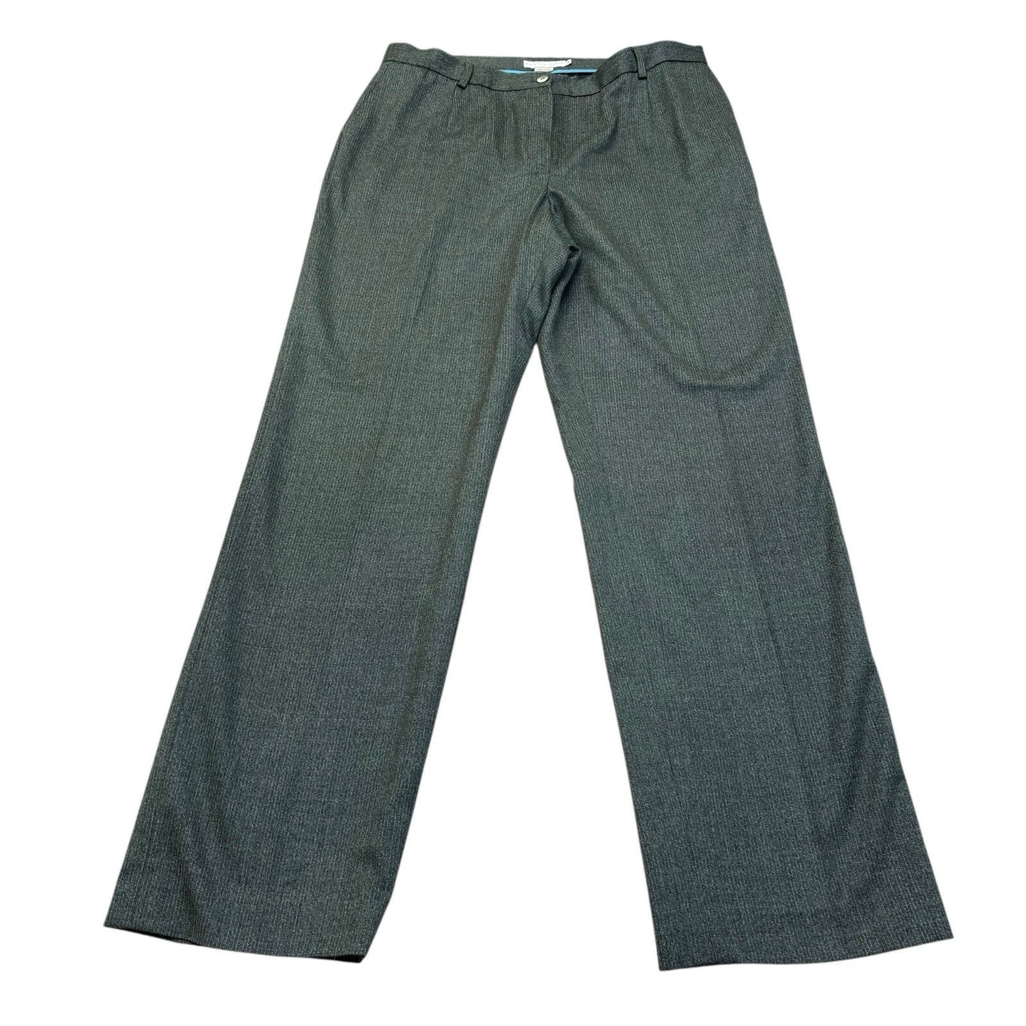 Vintage Garfield & Marks Gray Wool Suit Blazer Pants Set Made USA 16 Women's