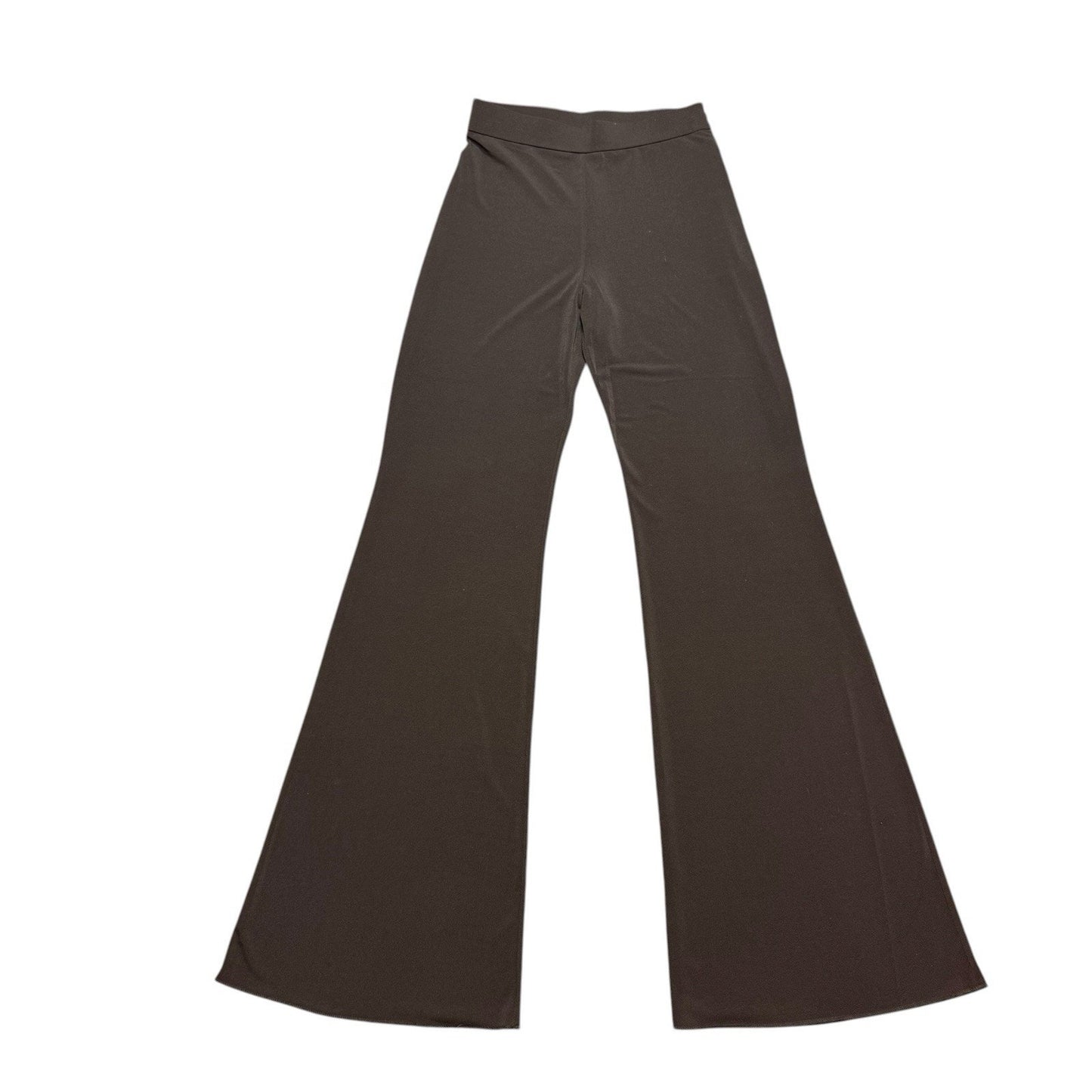 The Andamane Women’s Black Flared Pants Size 4/26 High Waist Stretch Trousers