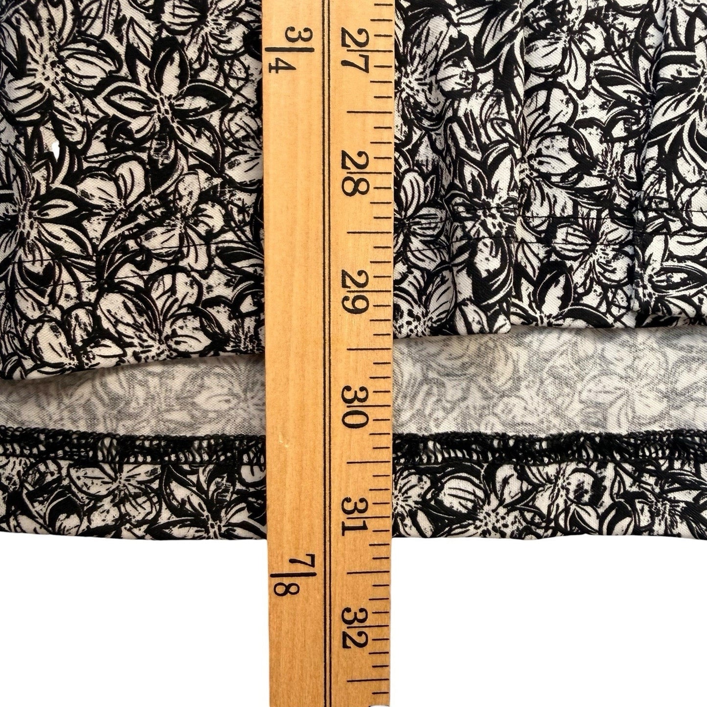 Hart Schaffner Marx Blueprint Shirt XXL NWT Floral Luxury Cotton $89 Black/White Women's Blouse